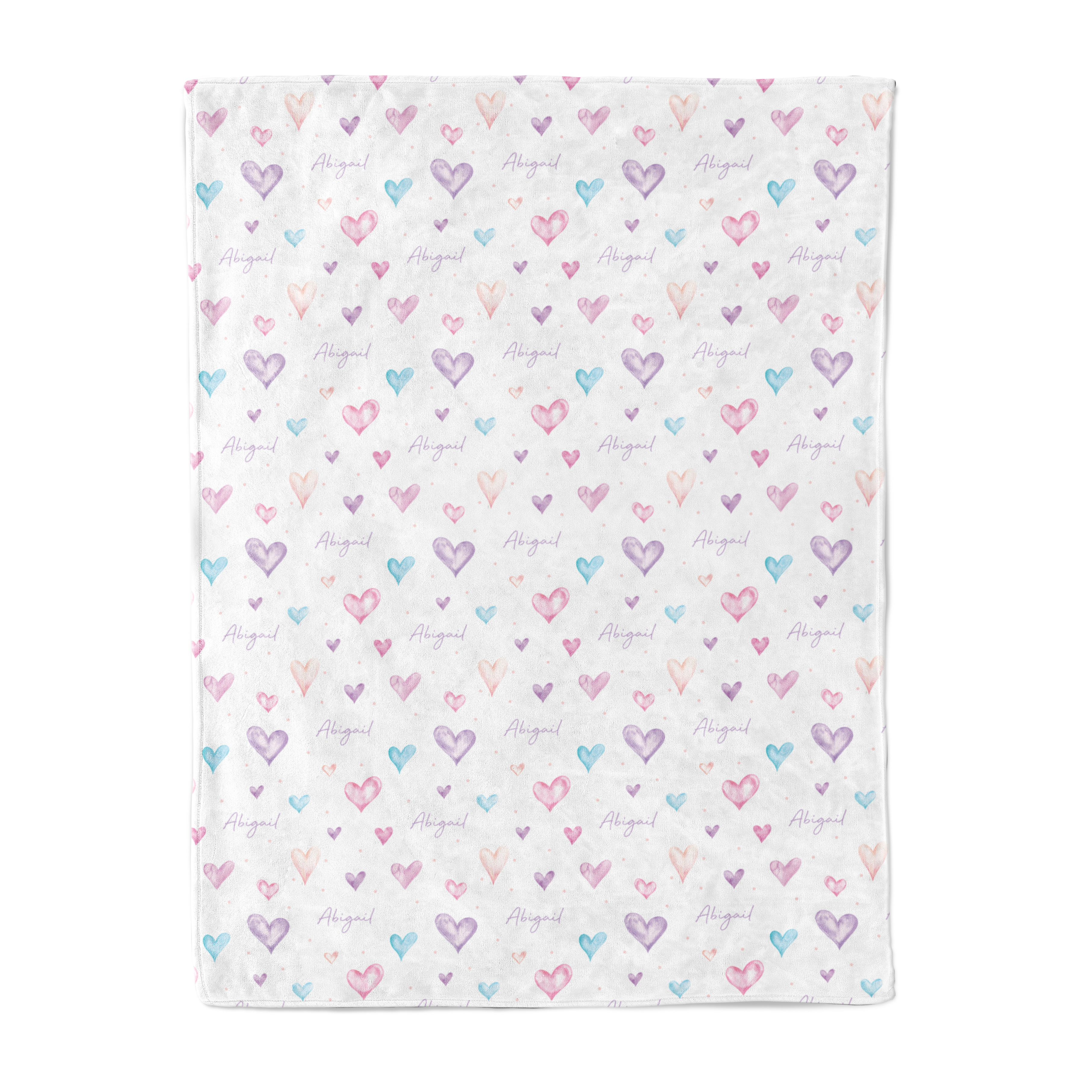 Sweethearts - Personalised Keepsake Blanket