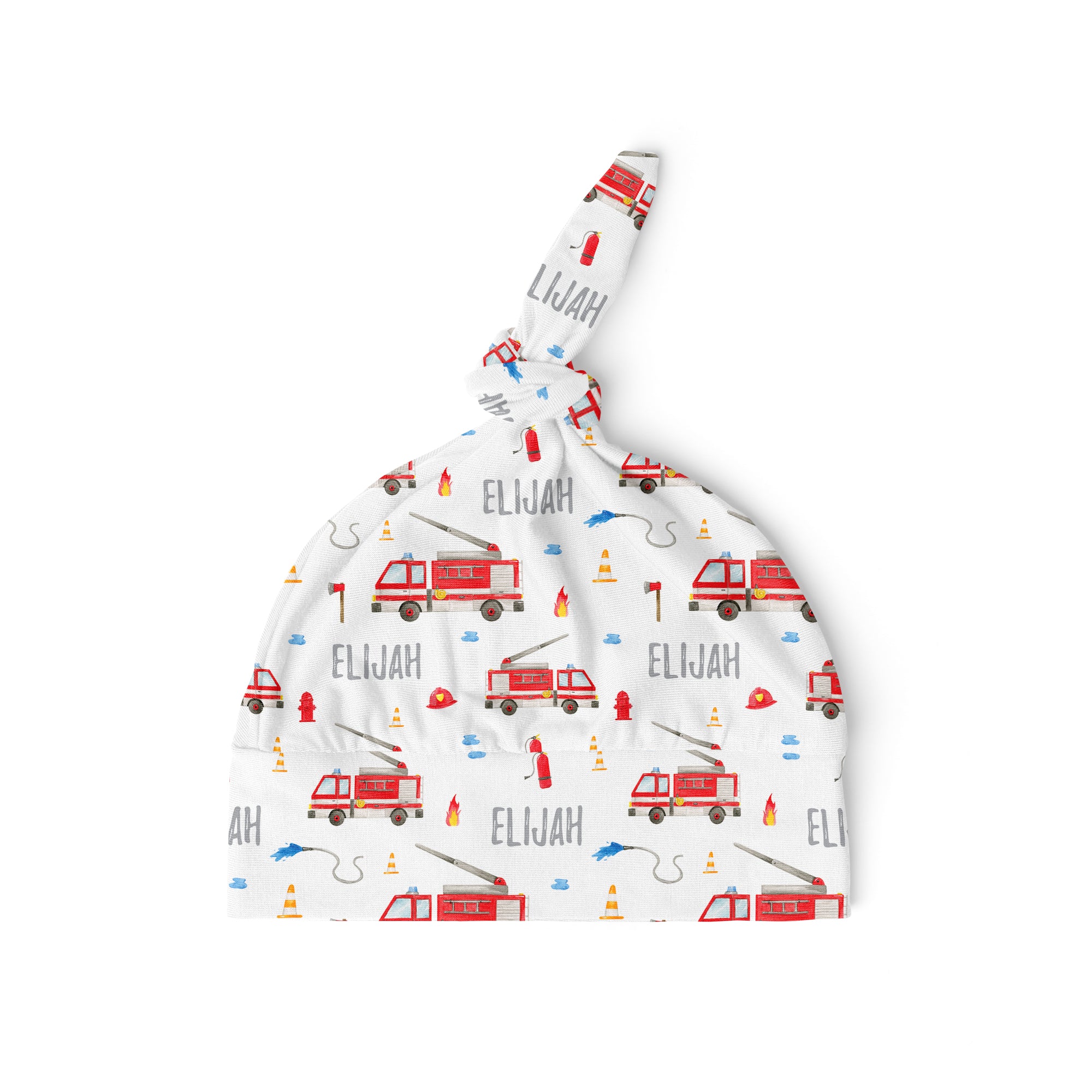 Fire Truck - Personalised Beanie