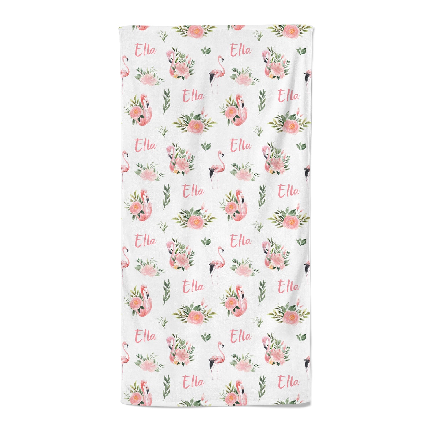 Flamingo - Personalised Towel