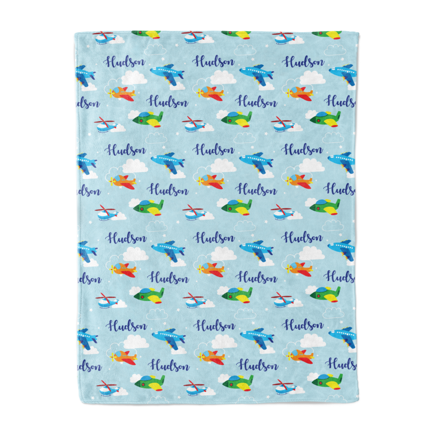 Flying High - Personalised Keepsake Blanket
