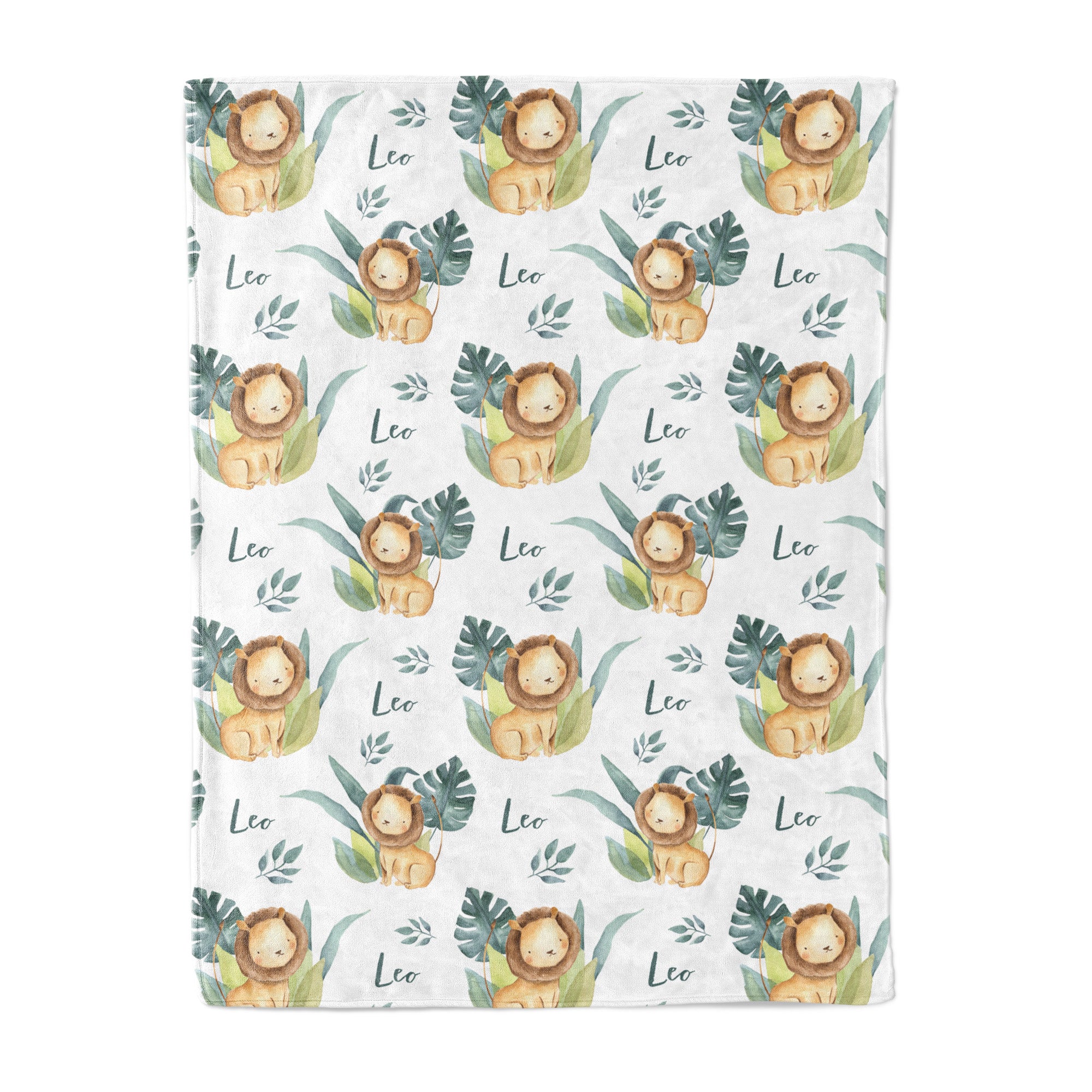 King of the Jungle - Personalised Keepsake Blanket