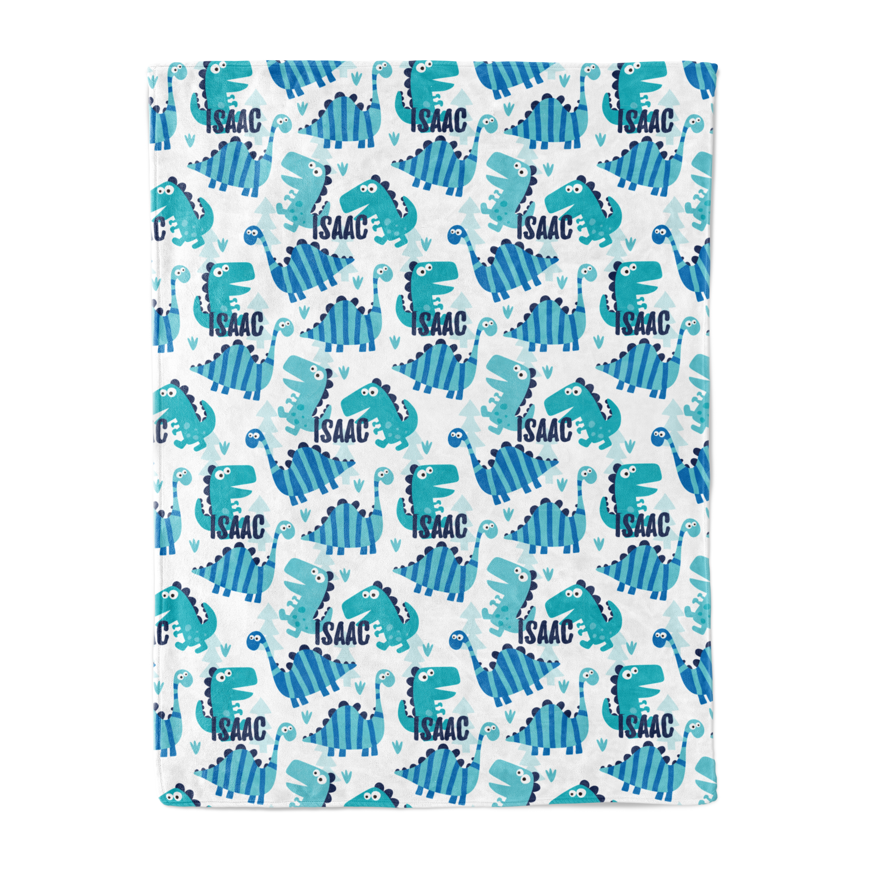 Happy Dinosaurs - Personalised Keepsake Blanket