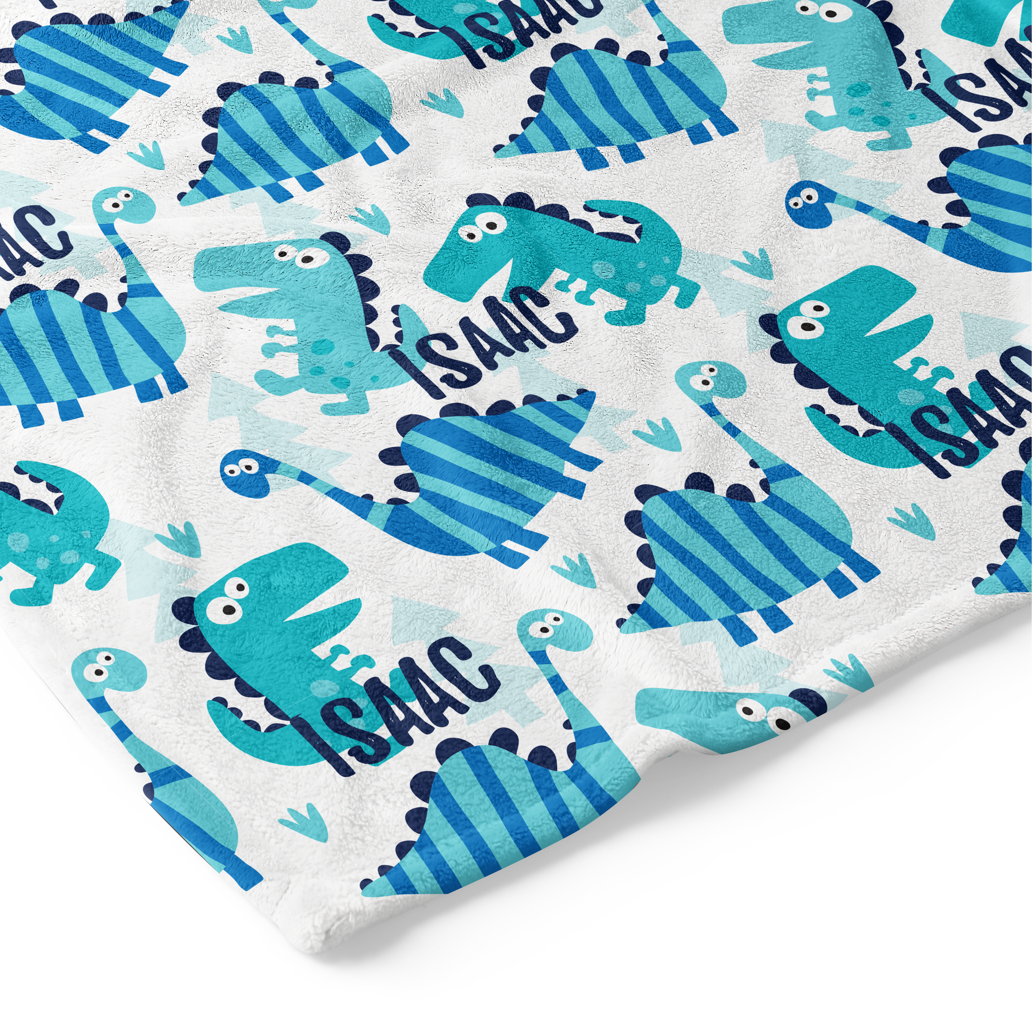 Happy Dinosaurs - Personalised Keepsake Blanket