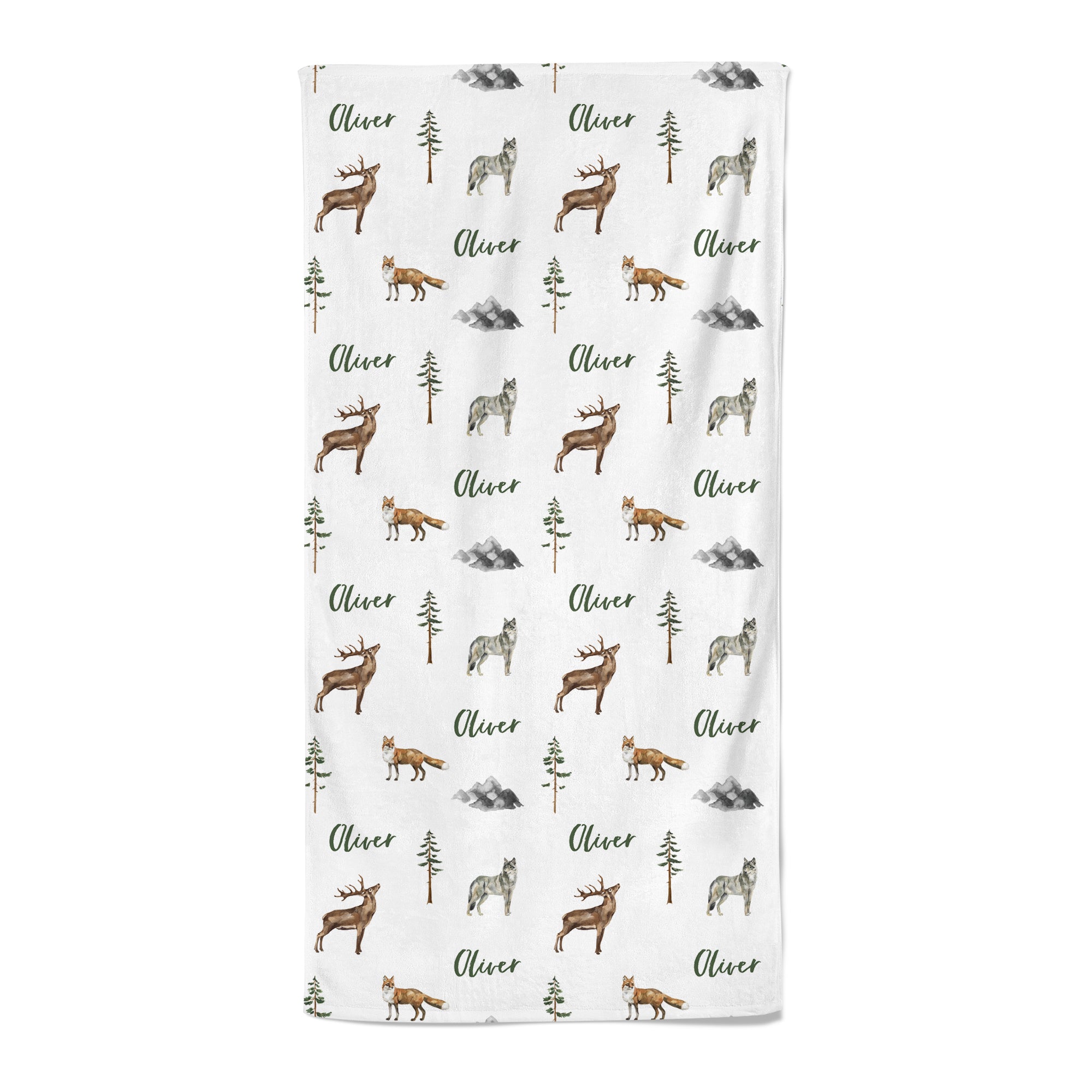 Into The Wild - Personalised Towel
