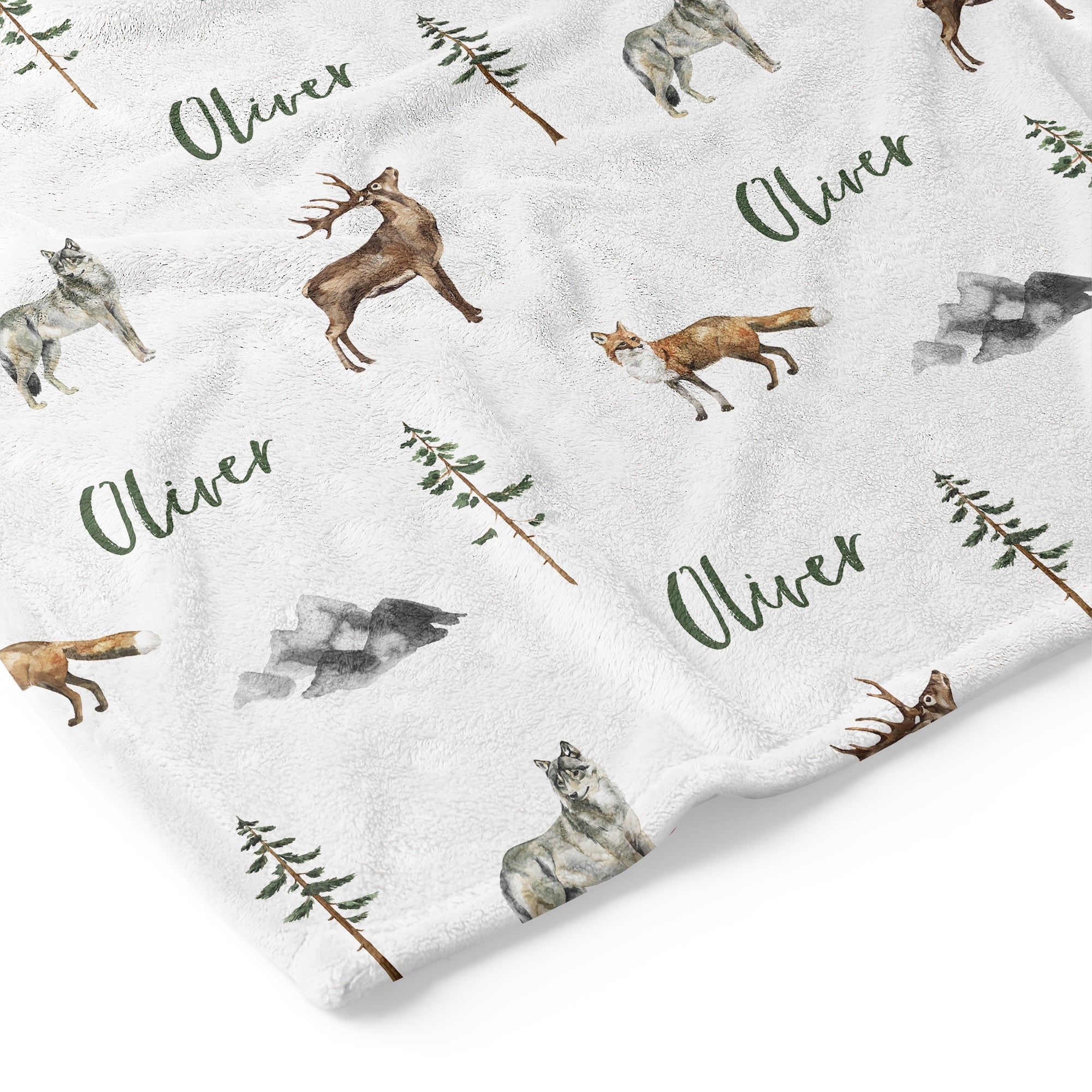 Into The Wild - Personalised Keepsake Blanket