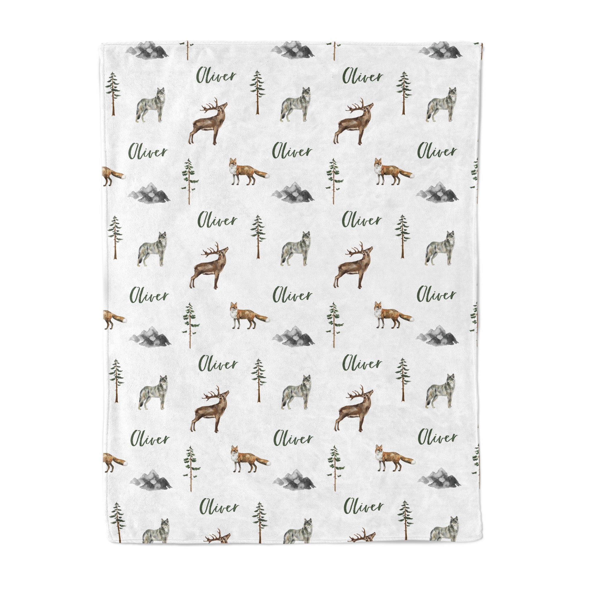 Into The Wild - Personalised Keepsake Blanket