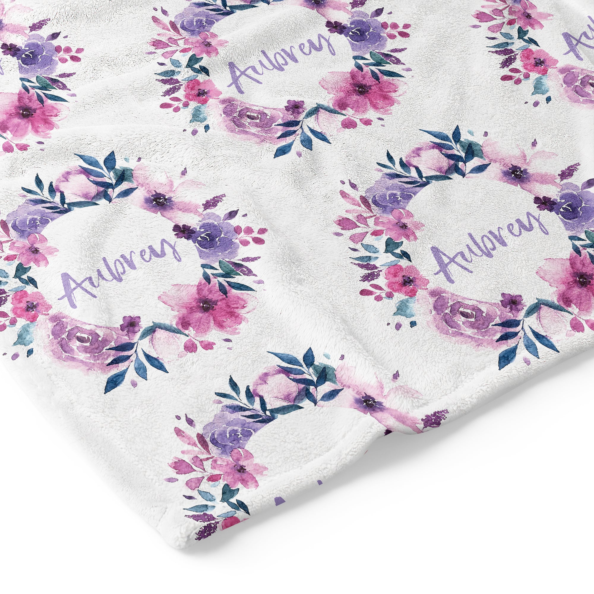 June Wreath - Personalised Keepsake Blanket