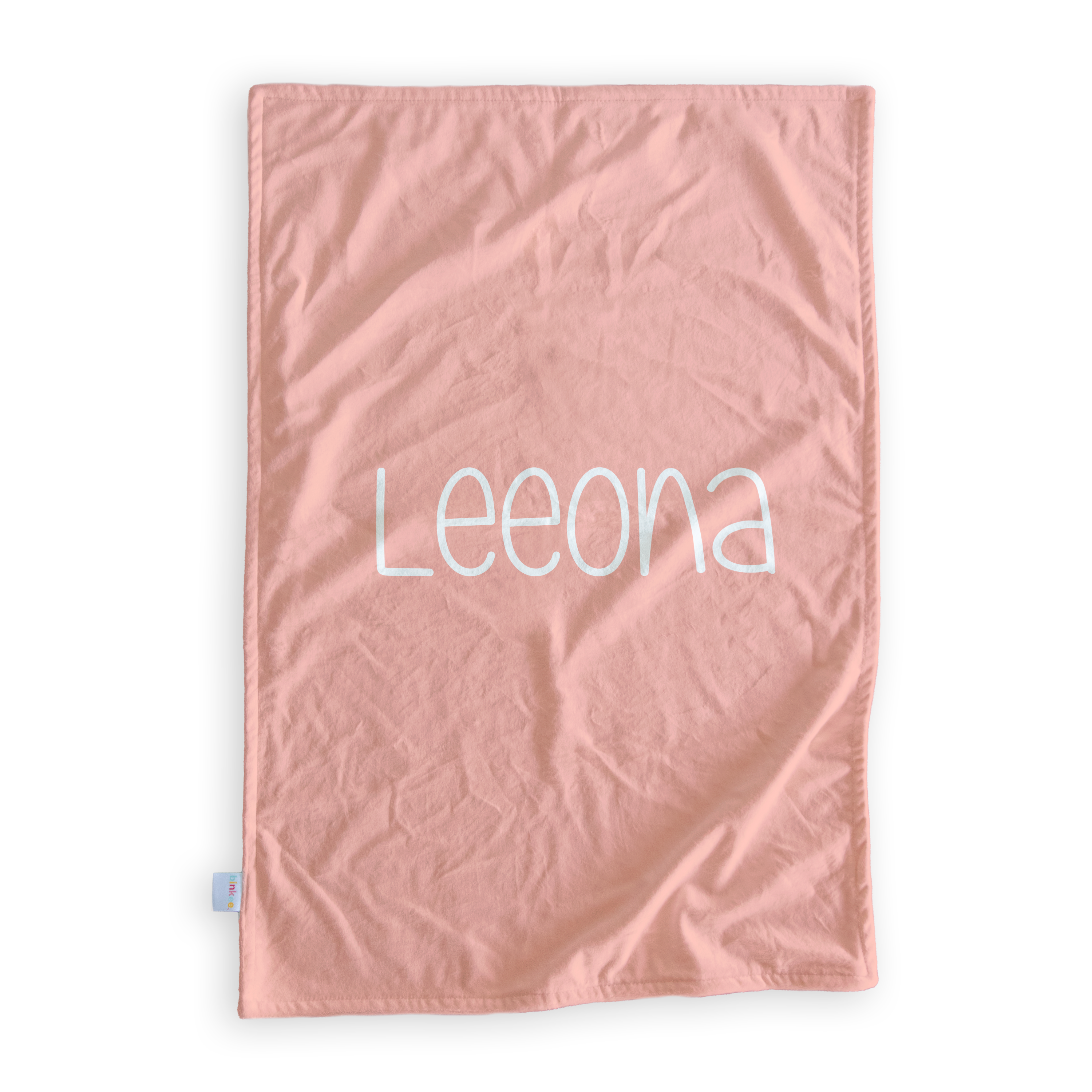 Rainbow Sloths (Pink) - Personalised Minky Blanket