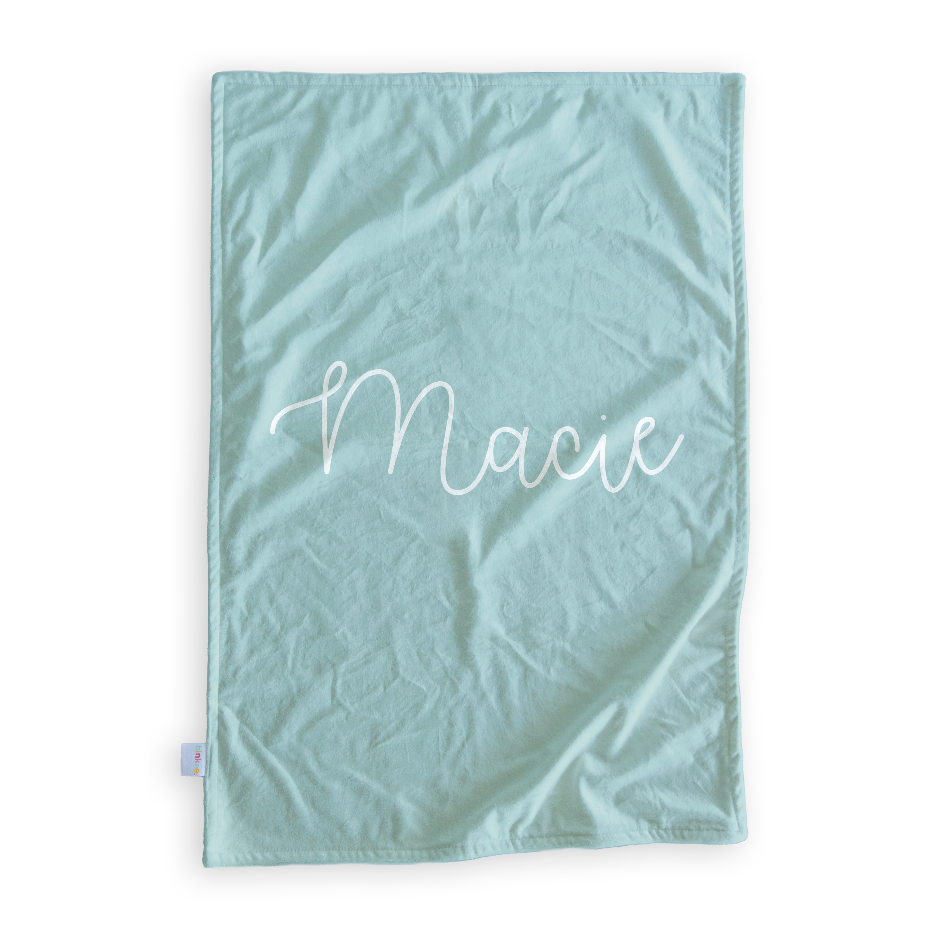 Bunnies (Pink) - Personalised Minky Blanket