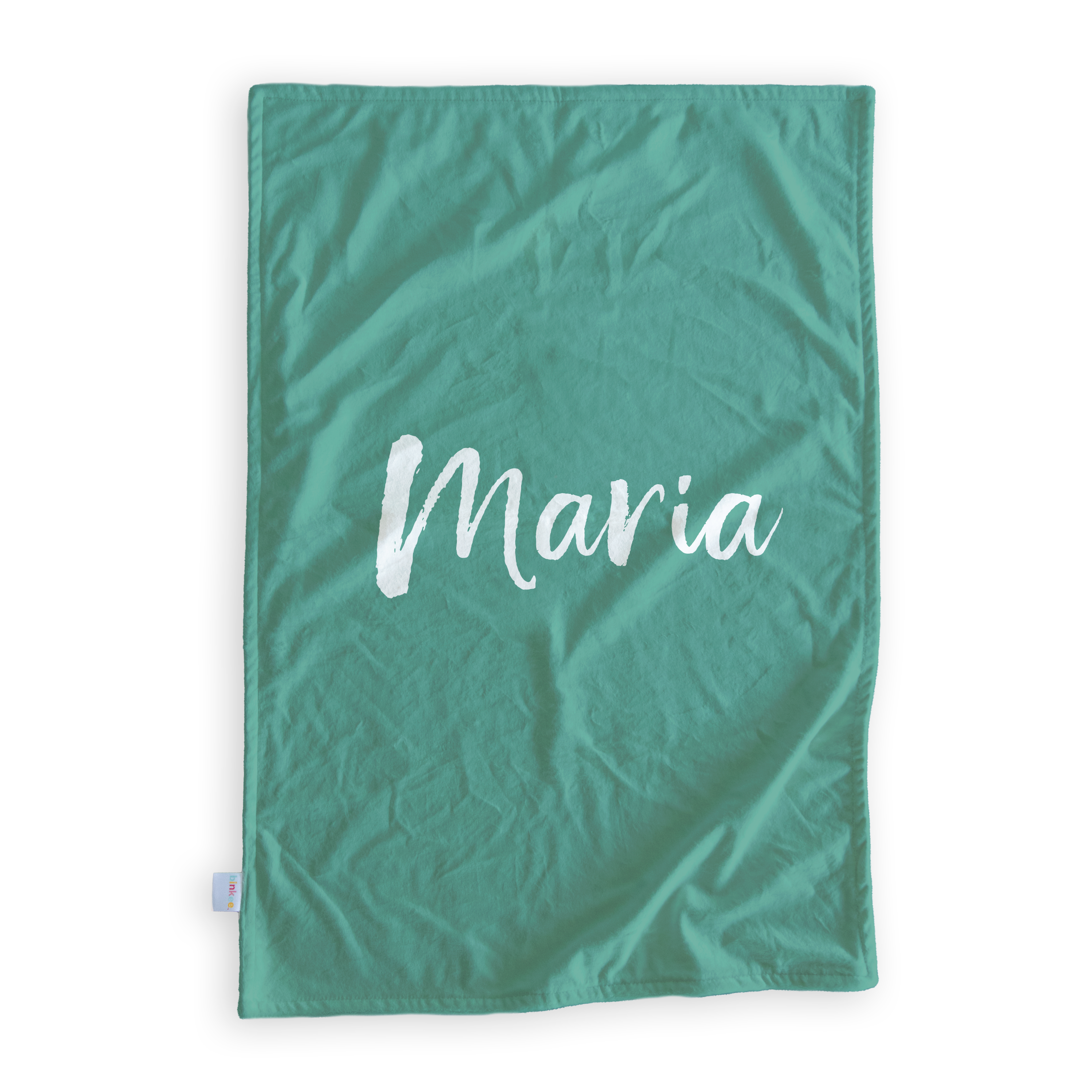 Baby Elephant (Pink) - Personalised Minky Blanket