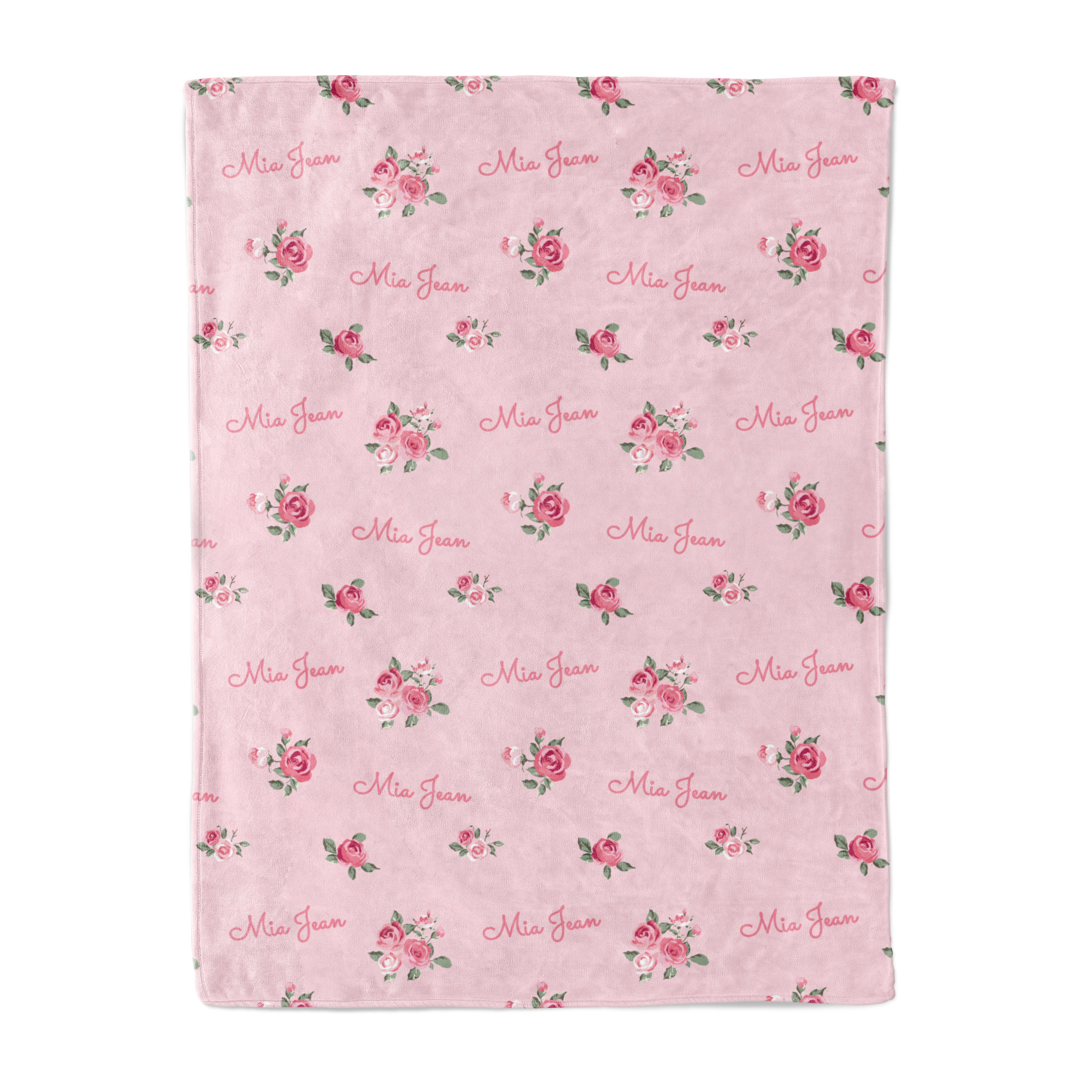 Rose Garden - Personalised Keepsake Blanket