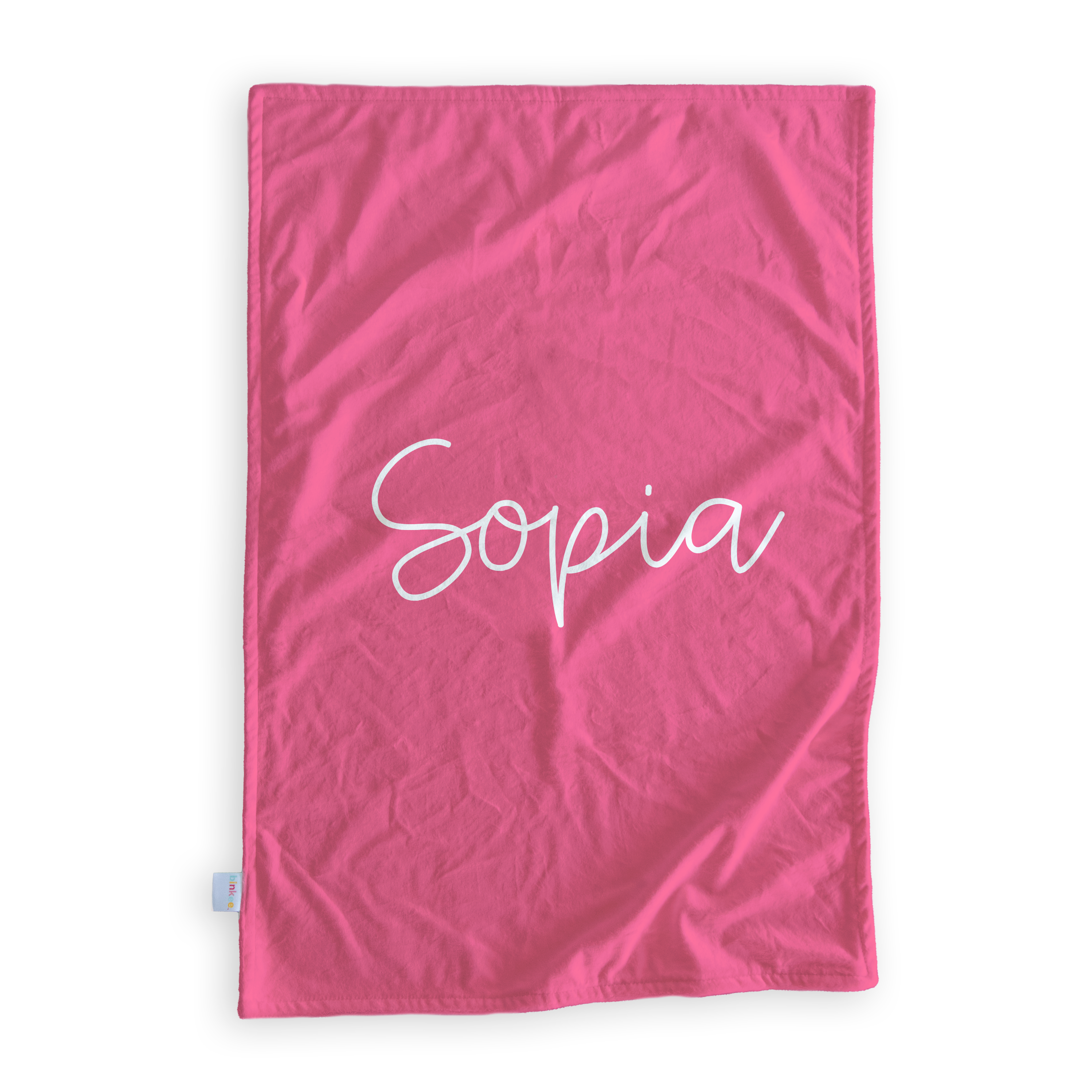 Australian Bloom - Personalised Minky Blanket