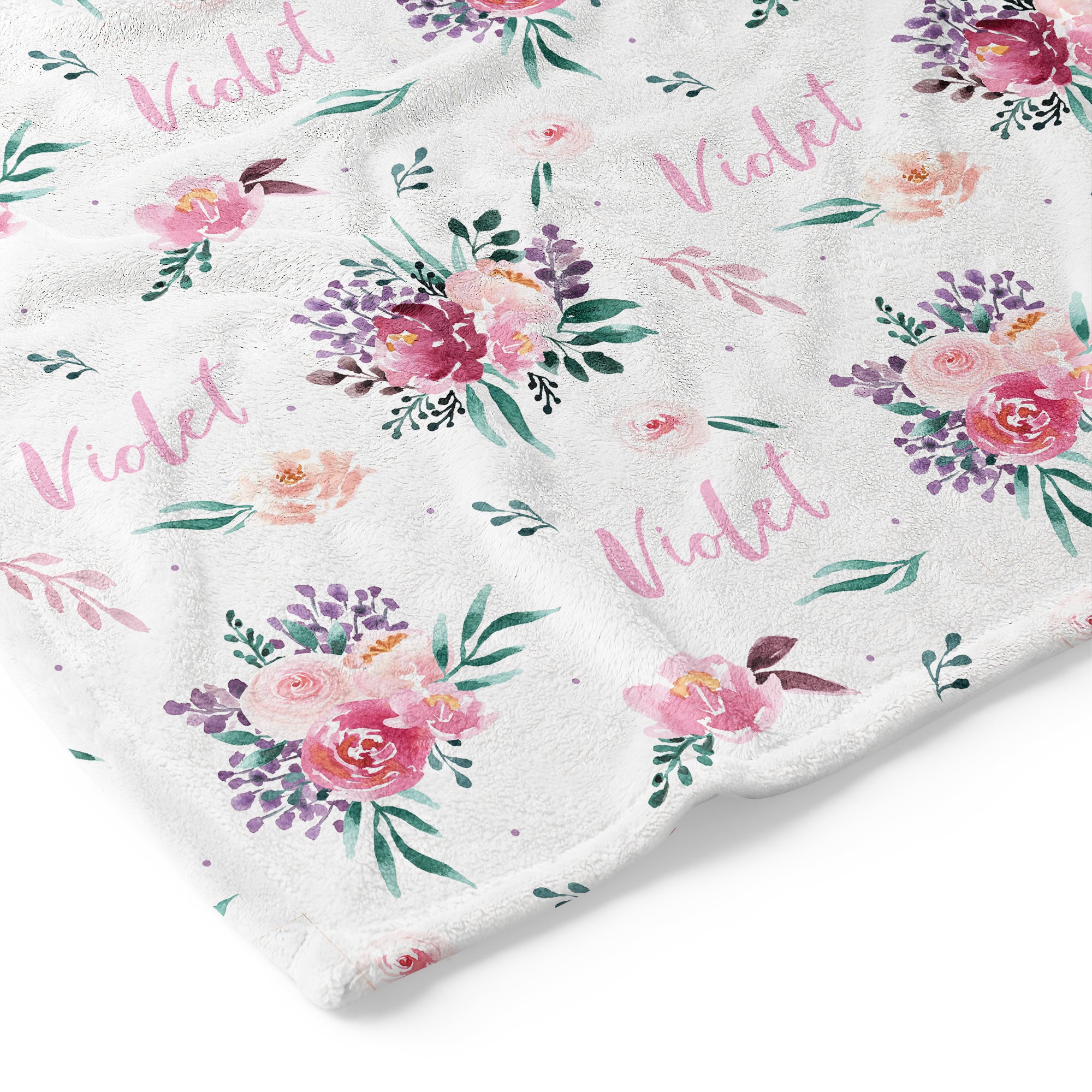 Spring Blooms - Personalised Keepsake Blanket