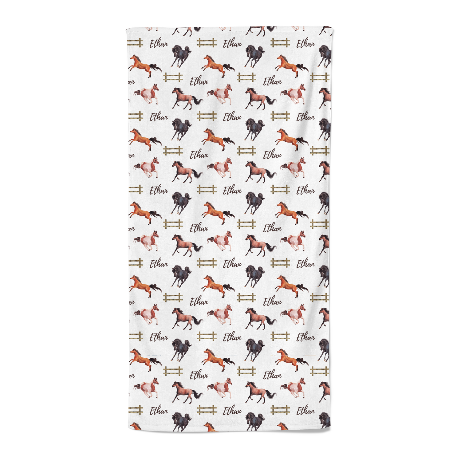 Stallions - Personalised Towel