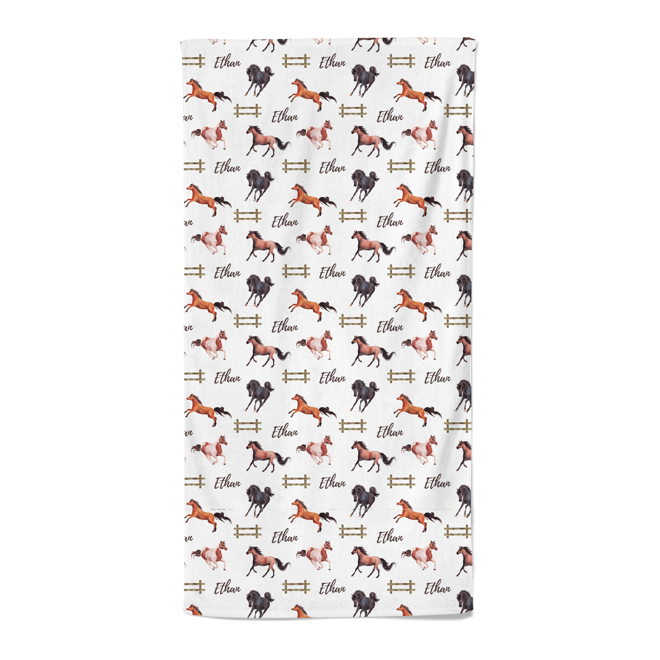 Stallions - Personalised Towel