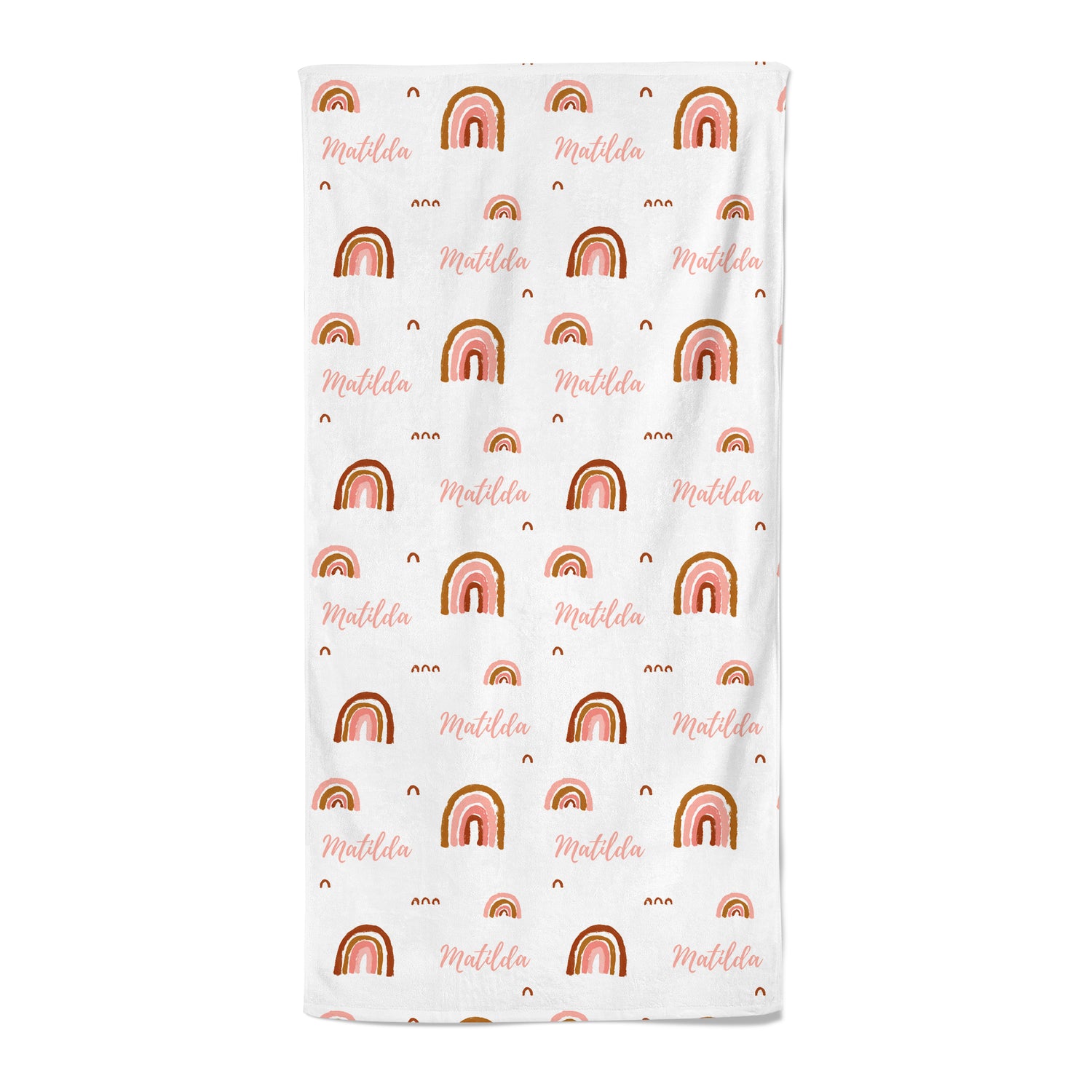 Sunset Rainbows - Personalised Towel