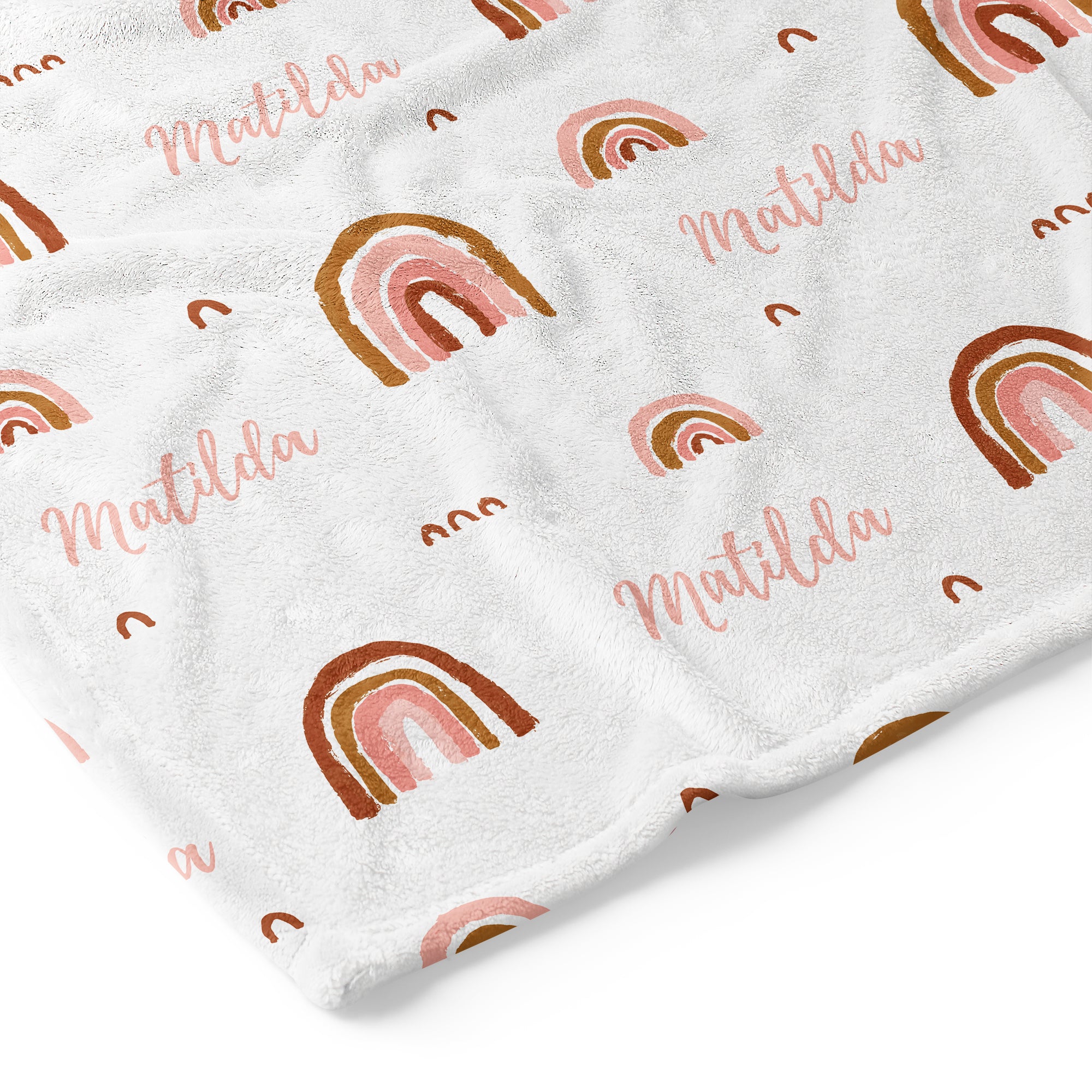 Sunset Rainbows - Personalised Keepsake Blanket