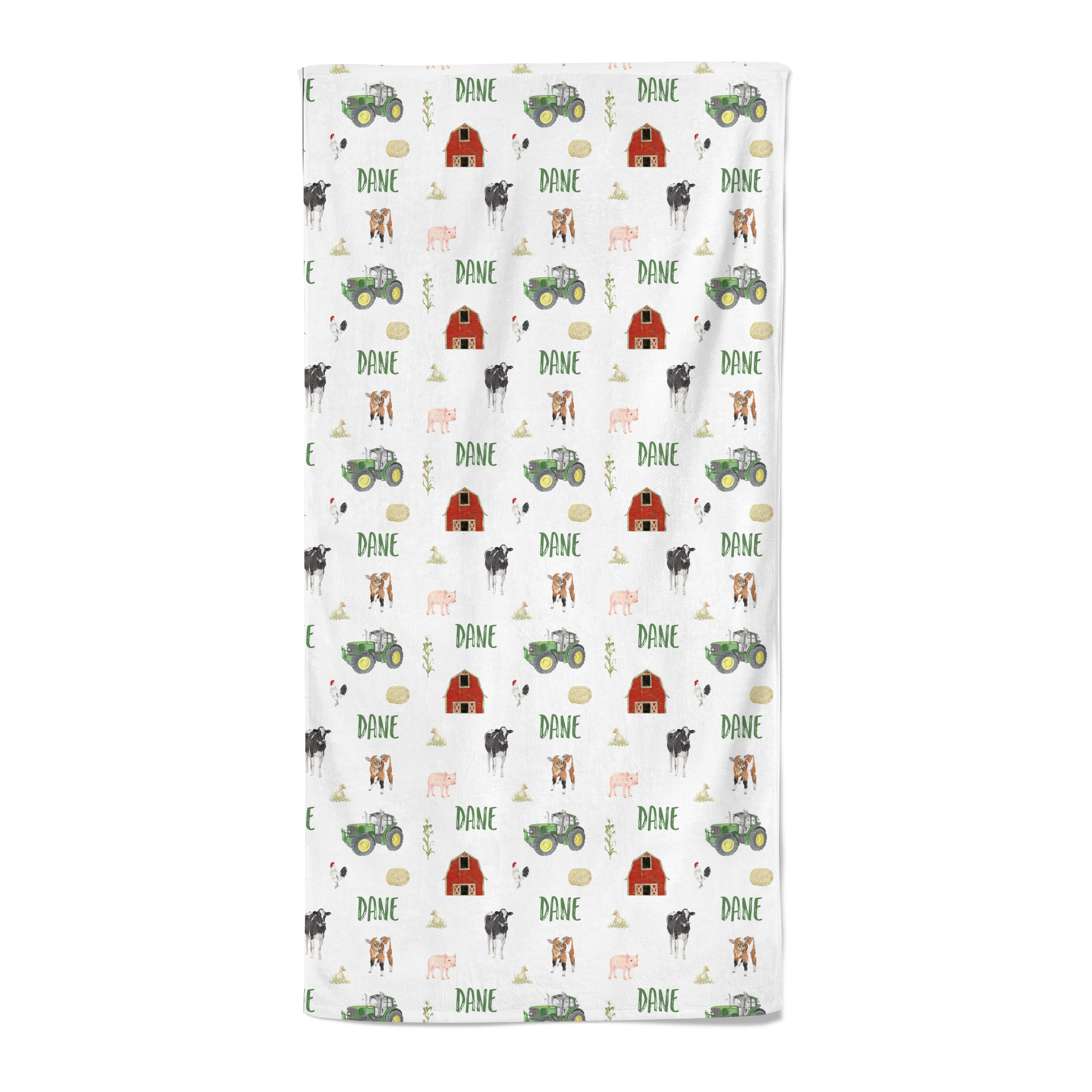 Tractors - Personalised Towel
