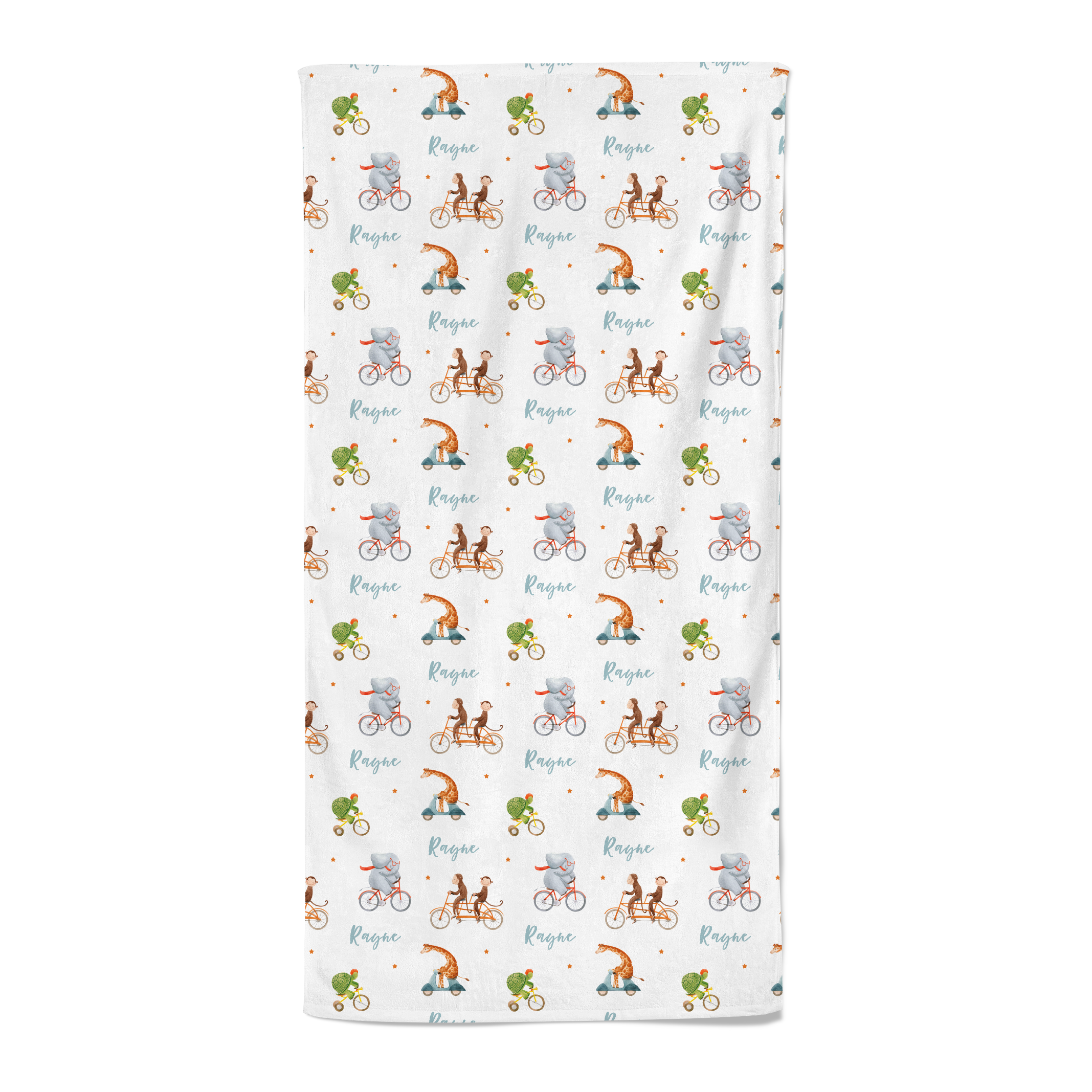 Bicycle Pals - Personalised Towel