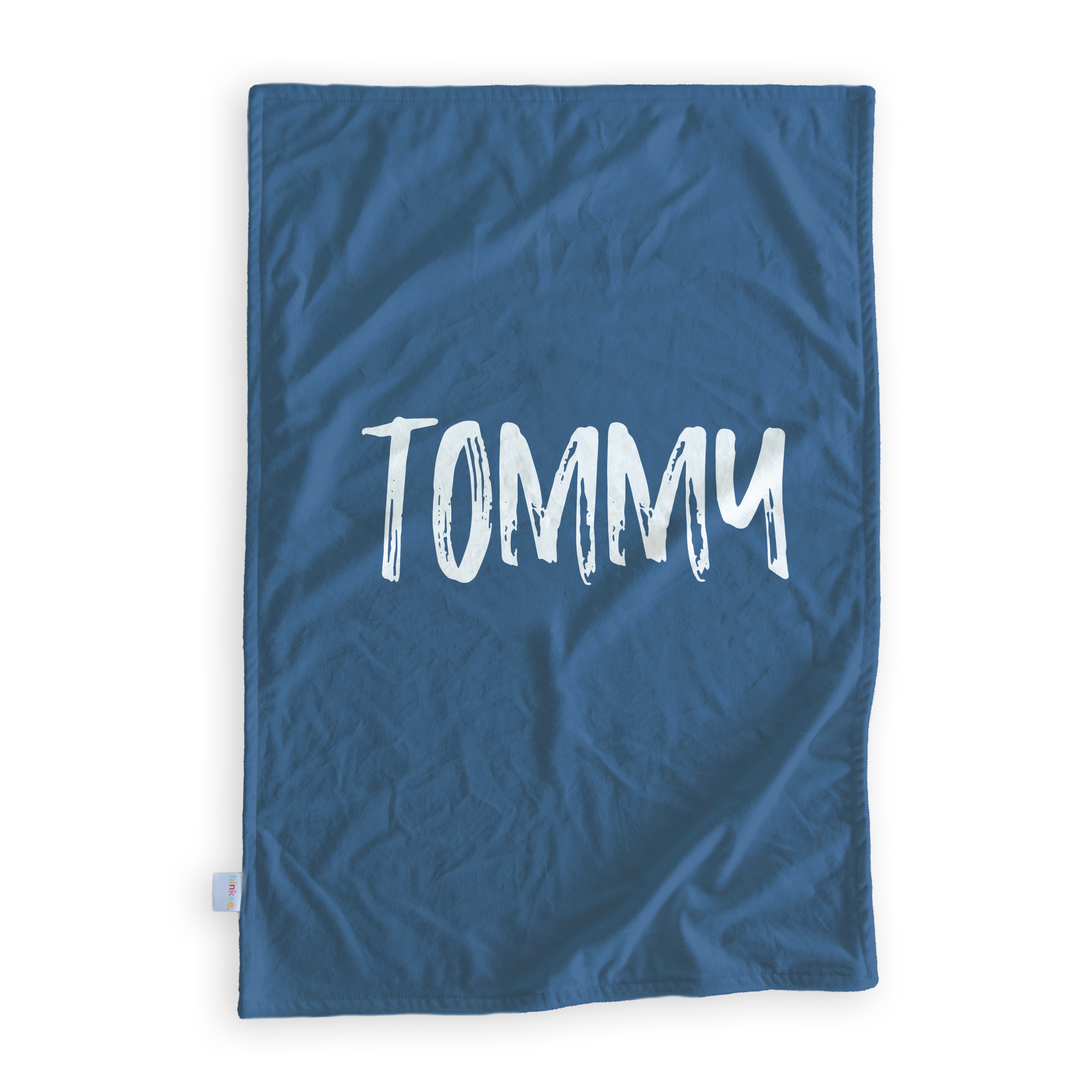 Construction (Grey) - Personalised Minky Blanket