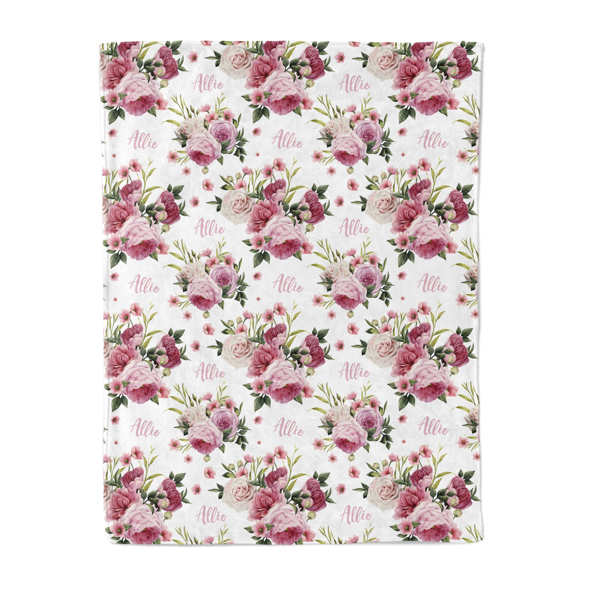 Vintage Bloom - Personalised Keepsake Blanket