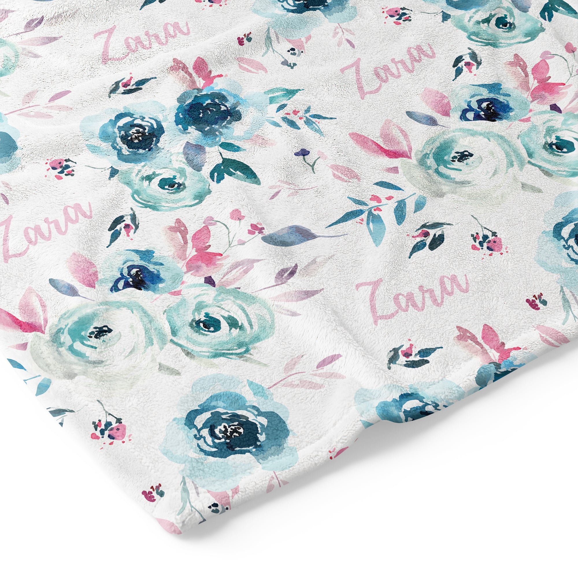 Winter Blooms - Personalised Keepsake Blanket