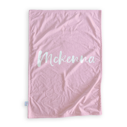 Australian Flora - Personalised Minky Blanket