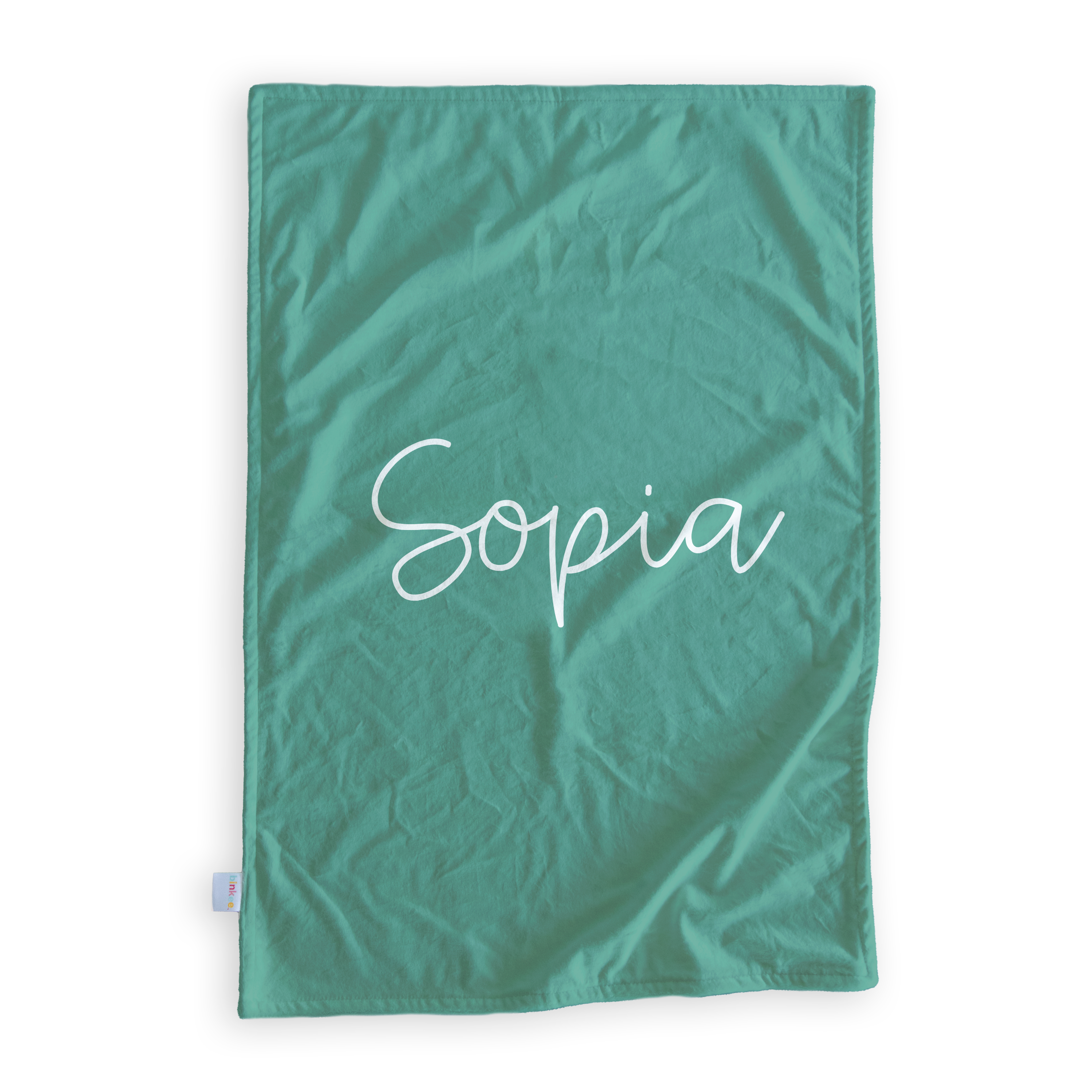 Australian Bloom - Personalised Minky Blanket