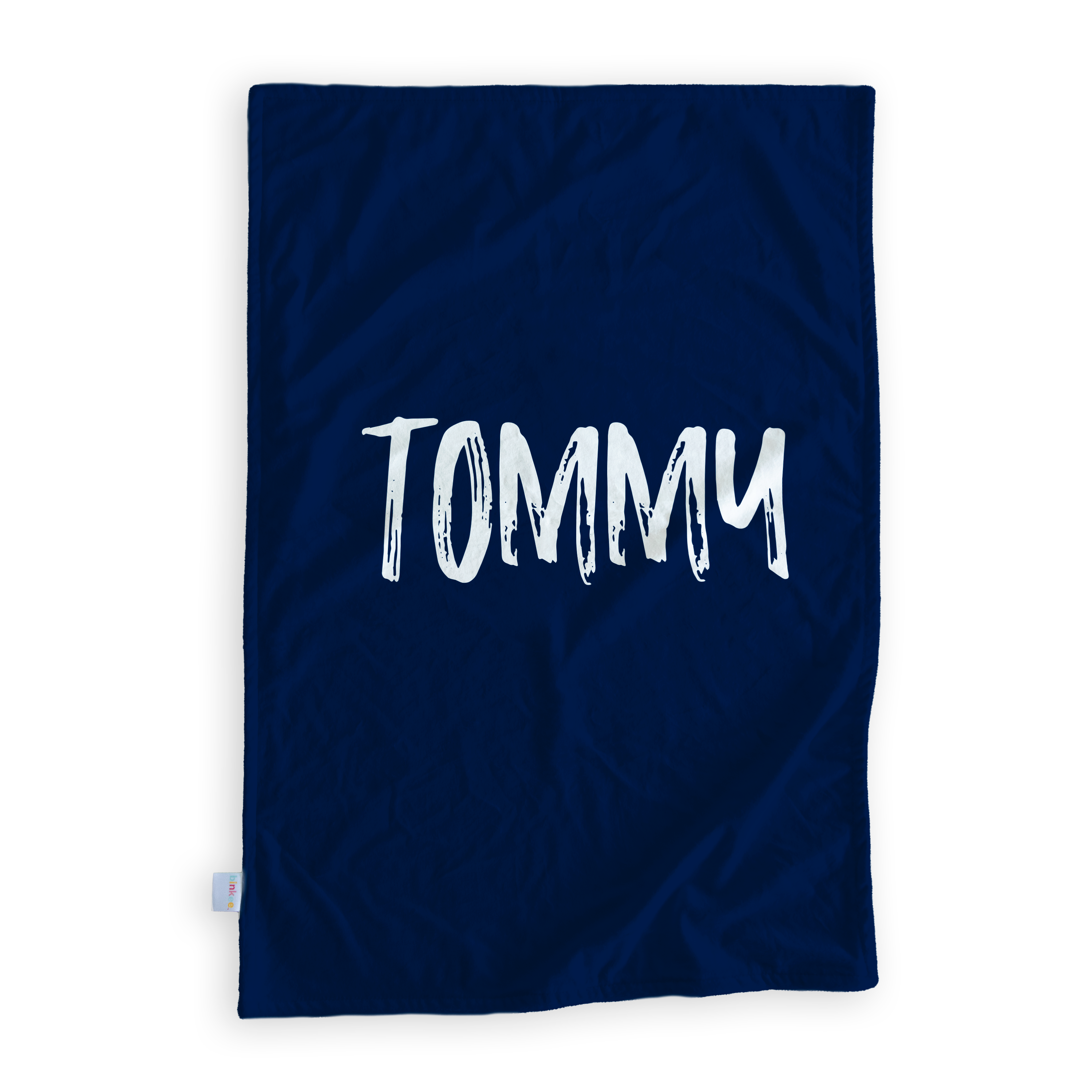 Construction (Grey) - Personalised Minky Blanket