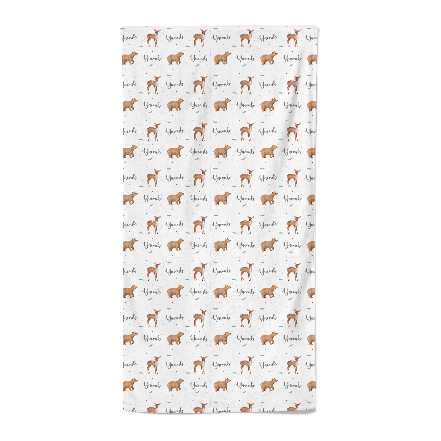 Forest Friends - Personalised Towel