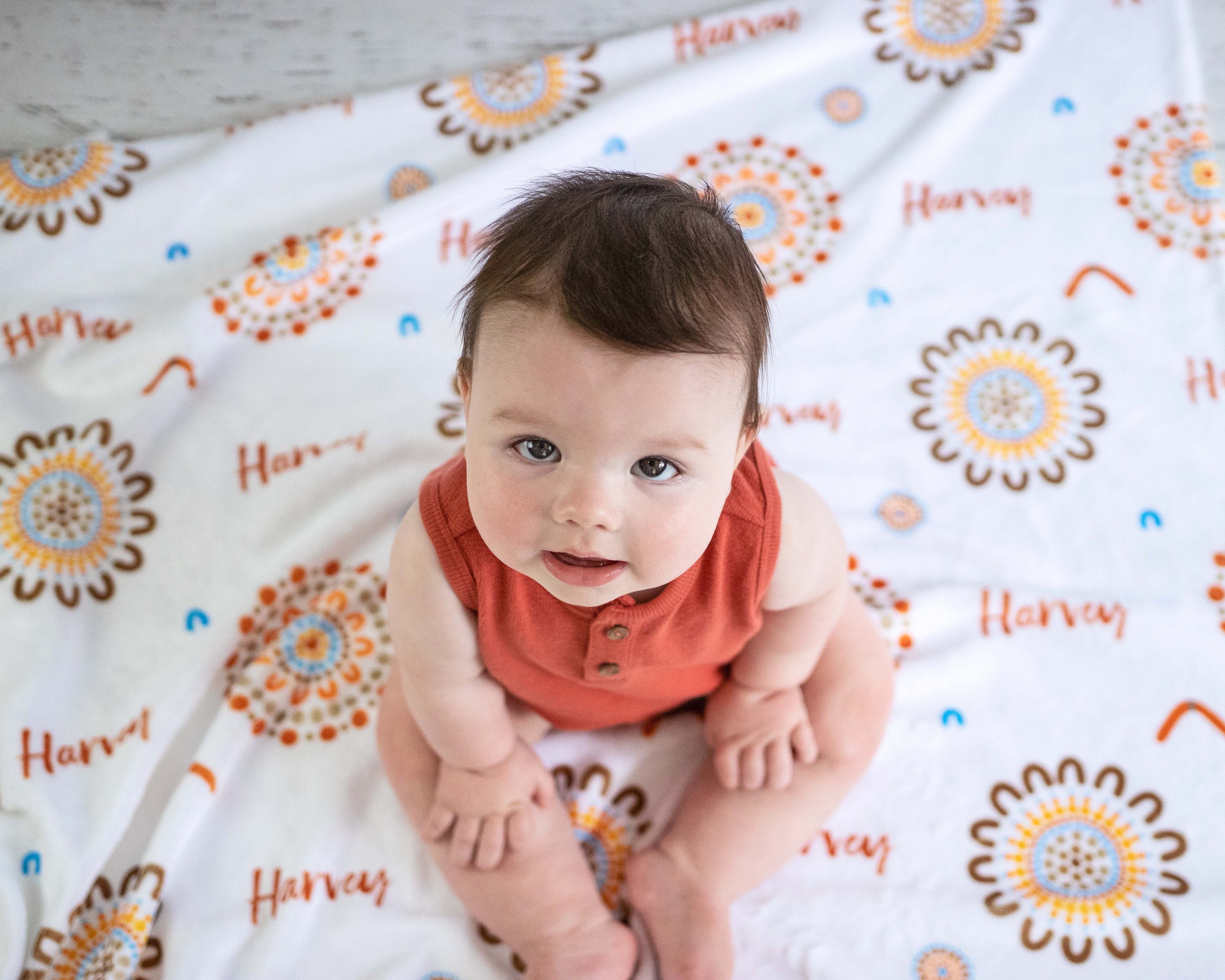 Little Mountain - Personalised Keepsake Blanket