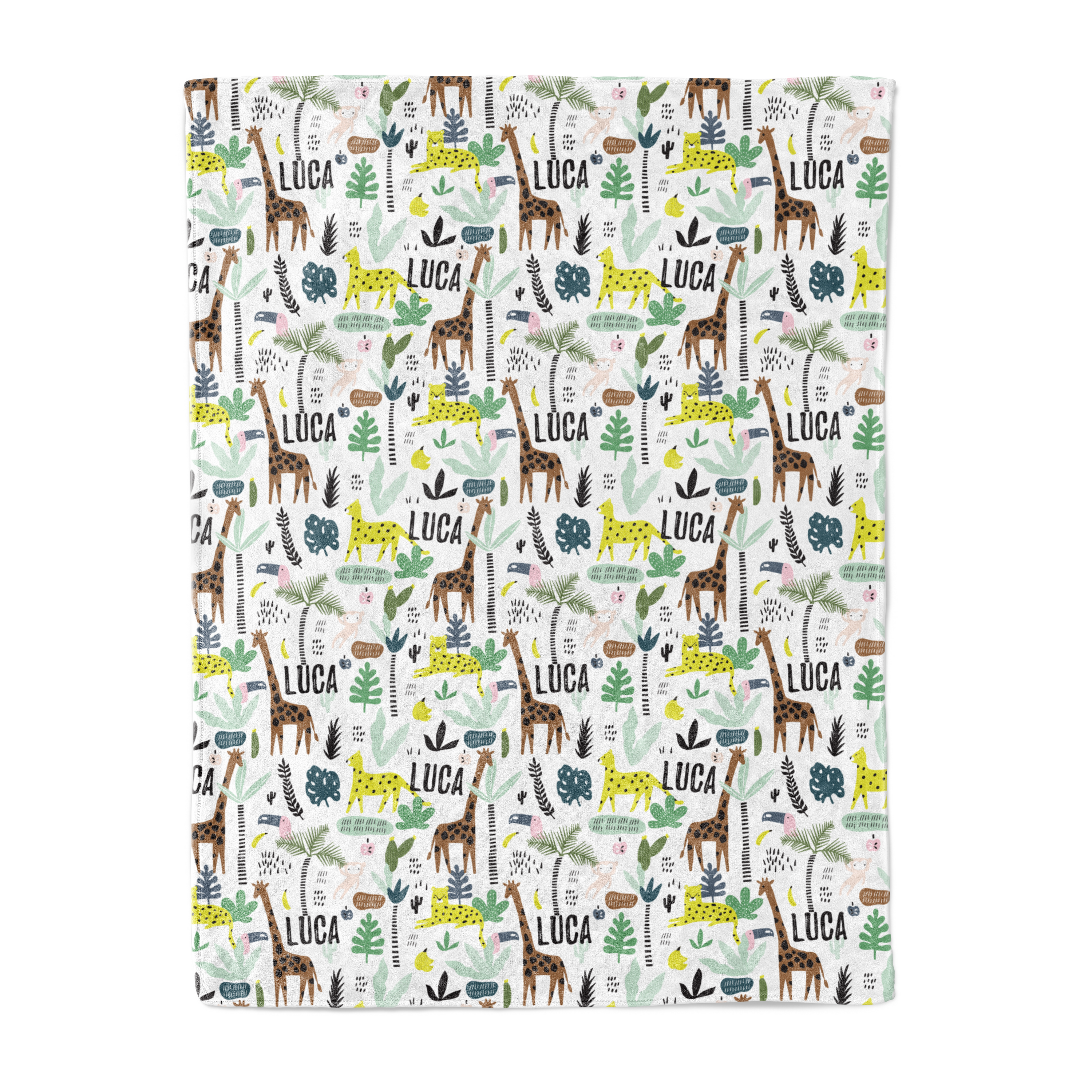 Jungle Buddies - Personalised Keepsake Blanket