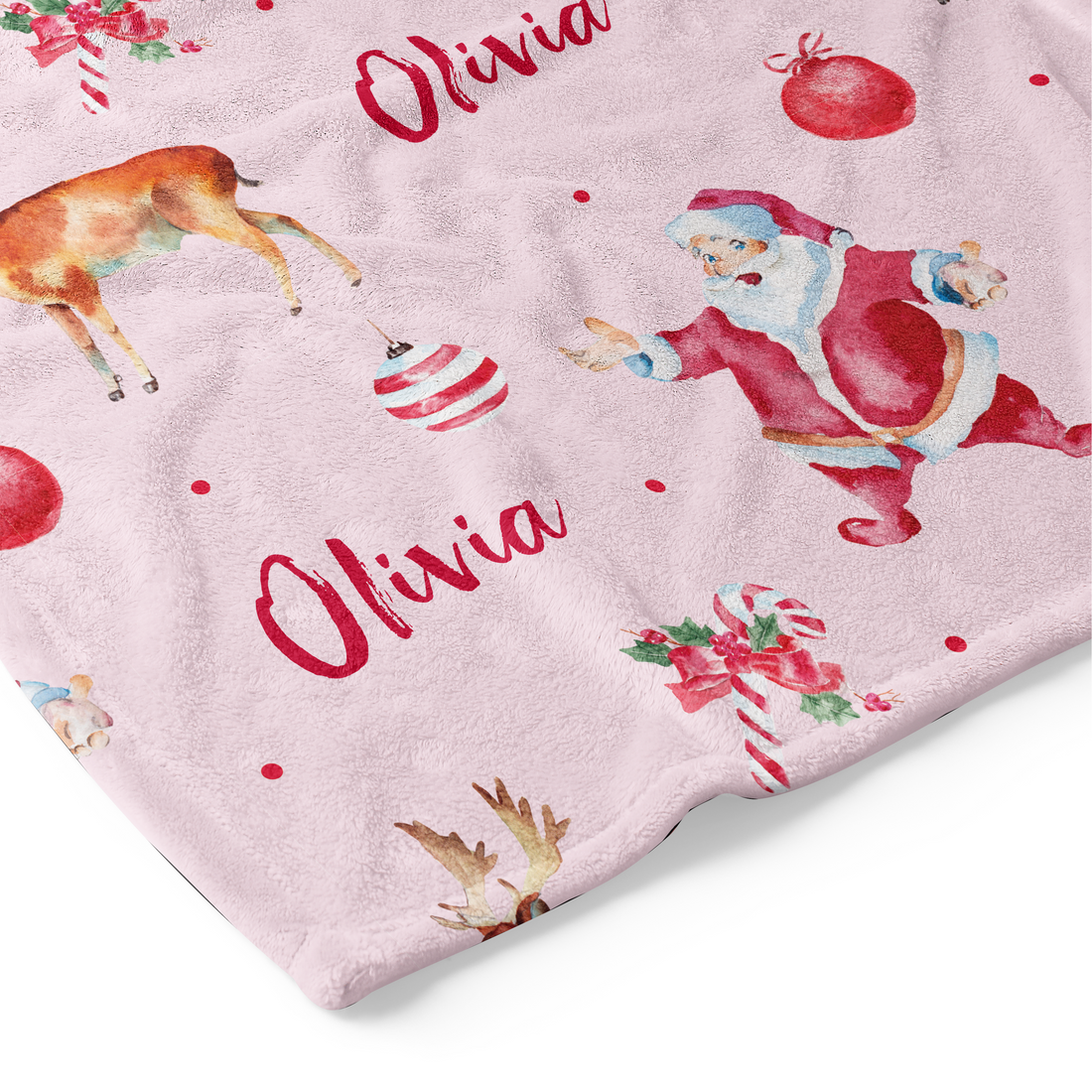 Vintage Santa - Personalised Keepsake Blankie