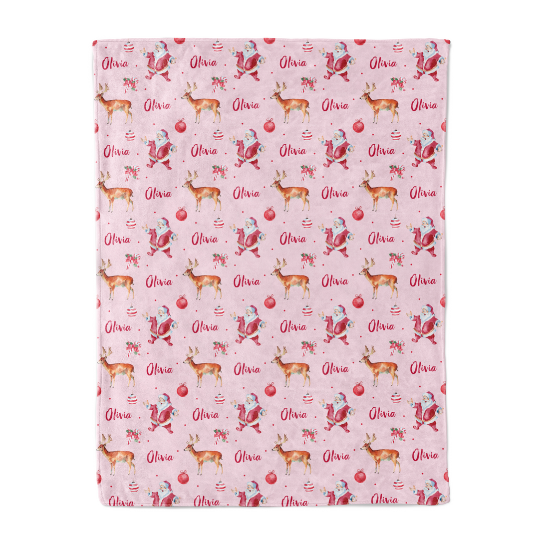 Vintage Santa - Personalised Keepsake Blankie