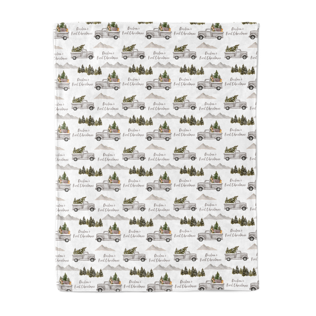 Winter Wonderland - Personalised Keepsake Blanket