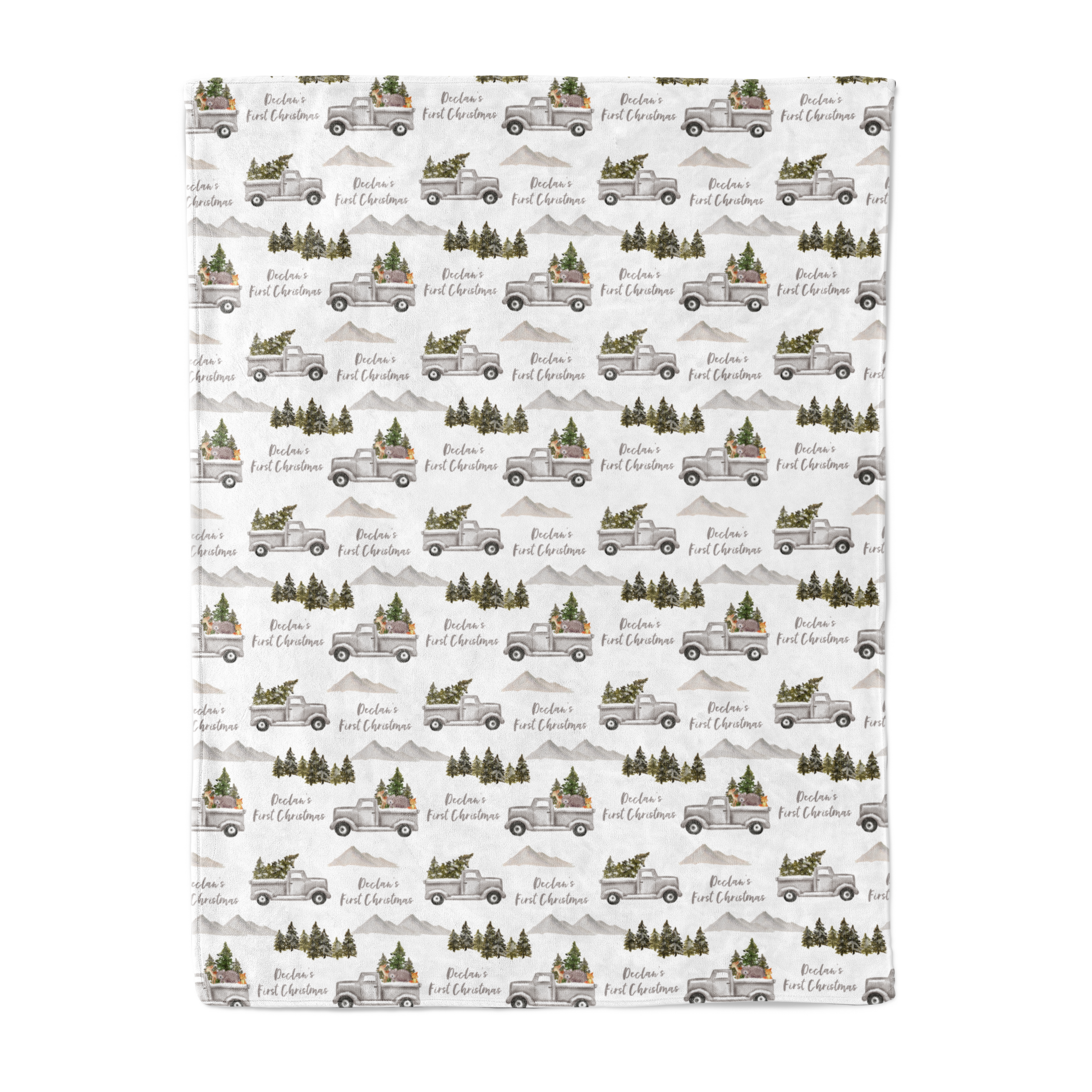 Winter Wonderland - Personalised Keepsake Blanket