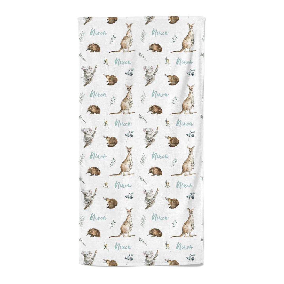Aussie Animals - Personalised Towel