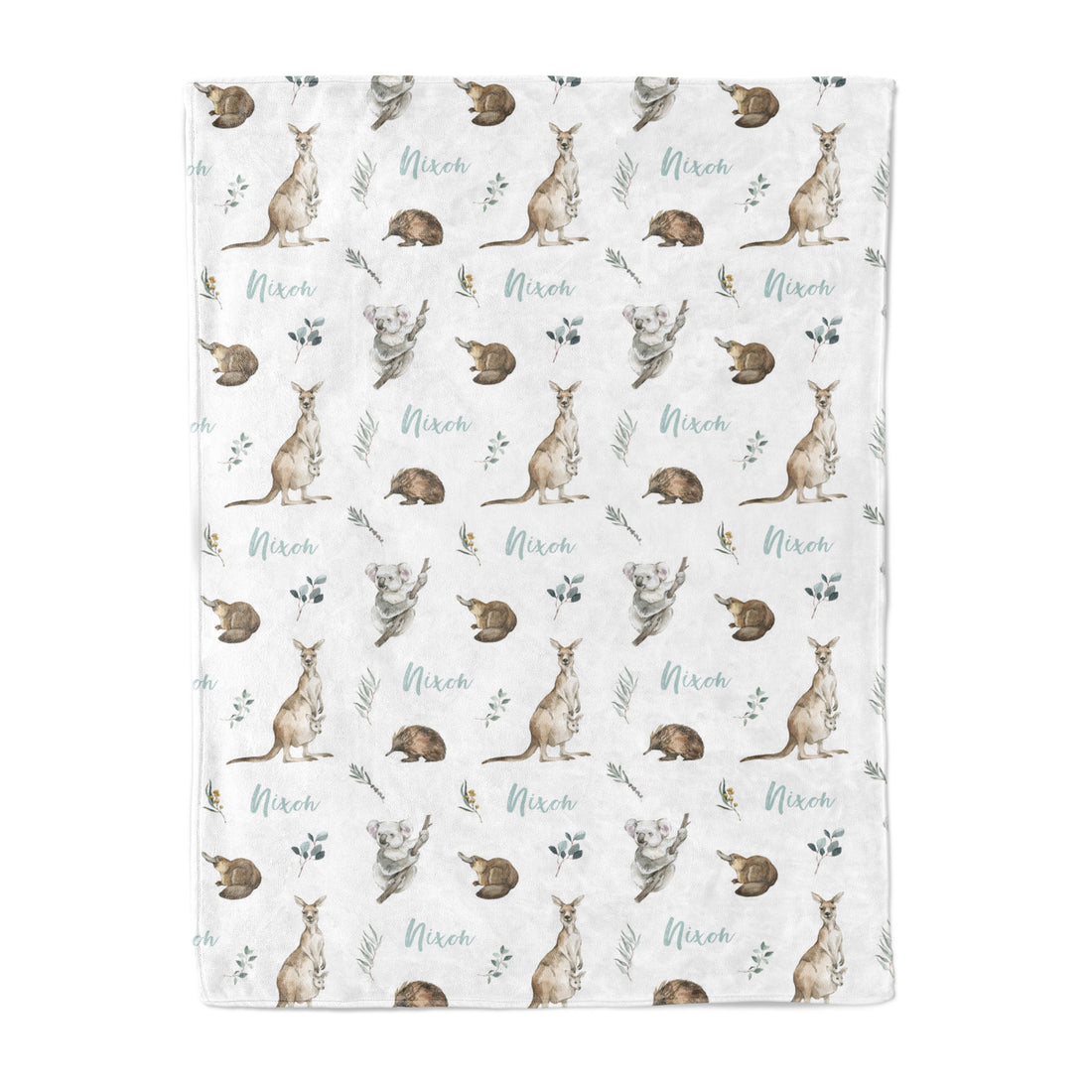 Aussie Animals - Personalised Keepsake Blanket