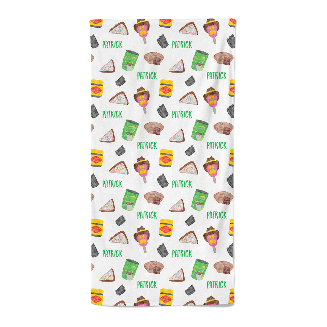 Aussie Treats - Personalised Towel
