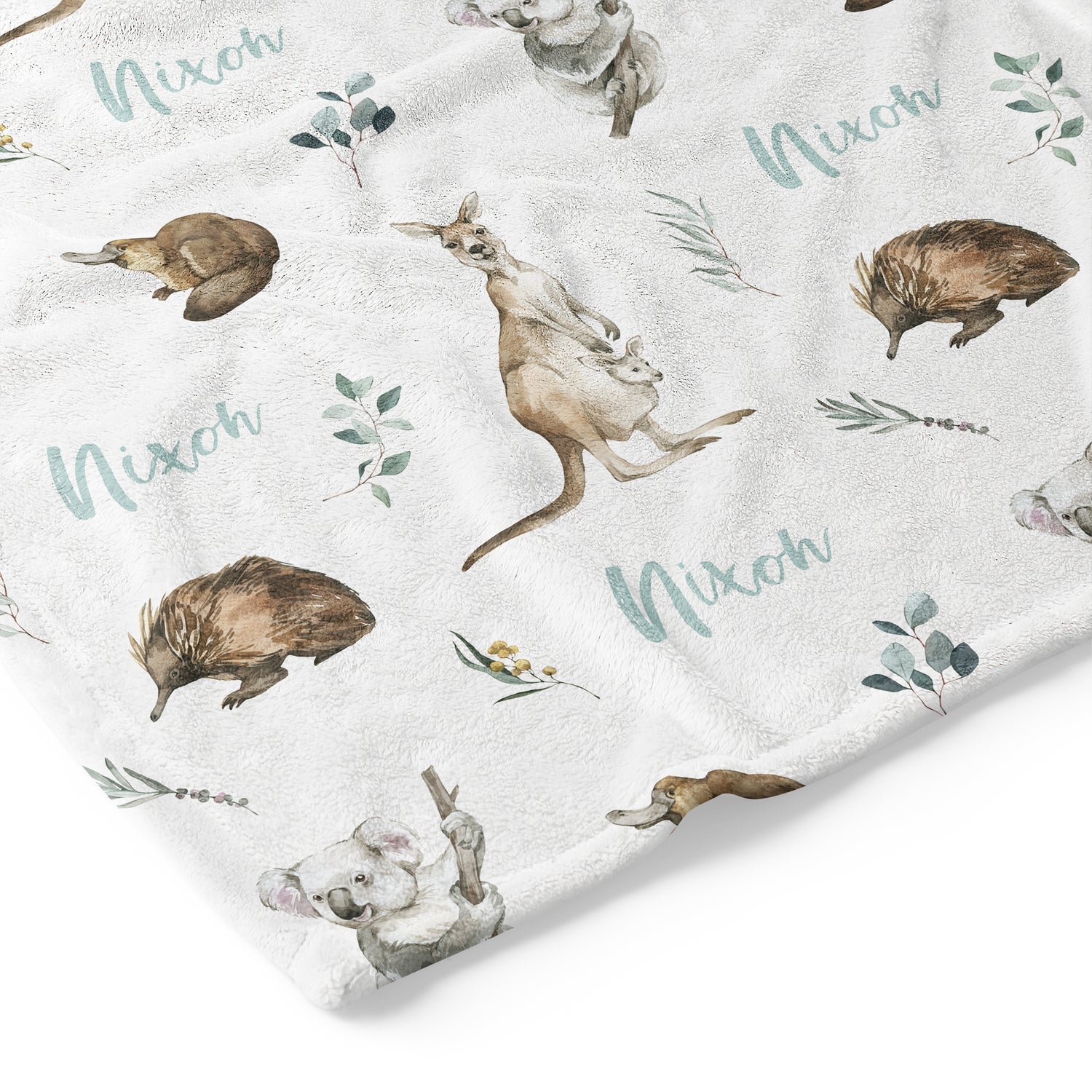 Aussie Animals - Personalised Keepsake Blanket