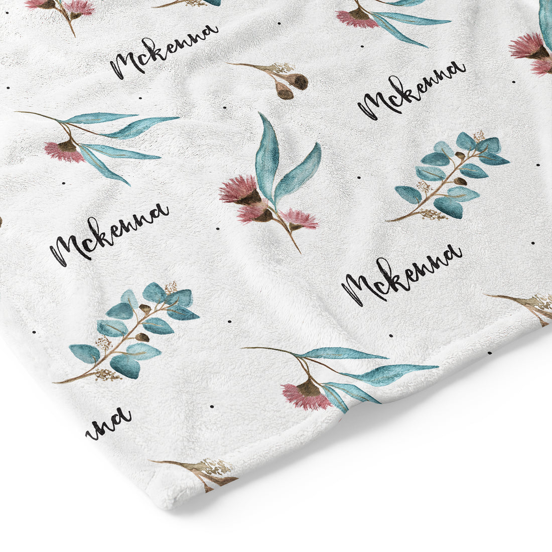 Australian Flora - Personalised Keepsake Blanket