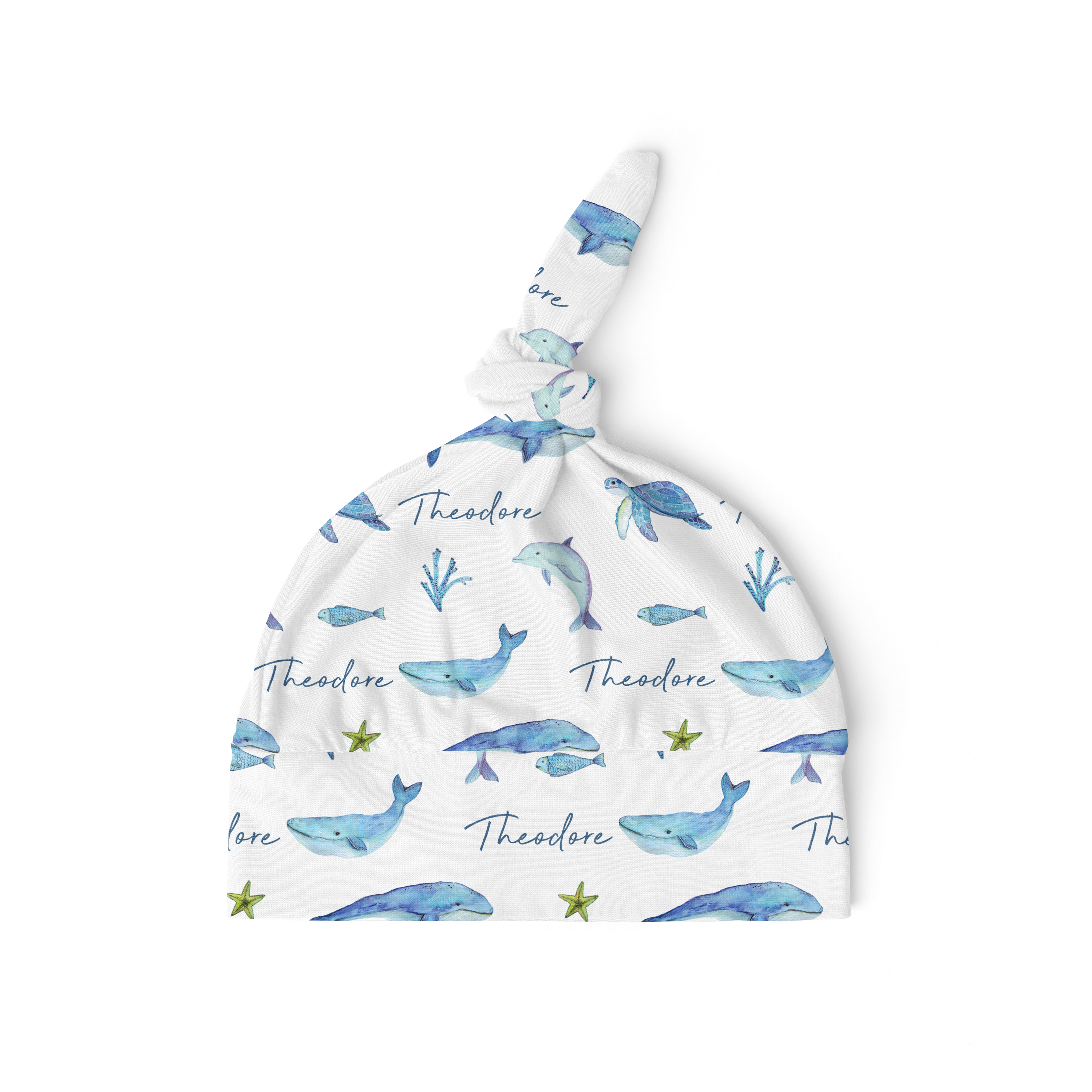 Sea Life - Personalised Beanie