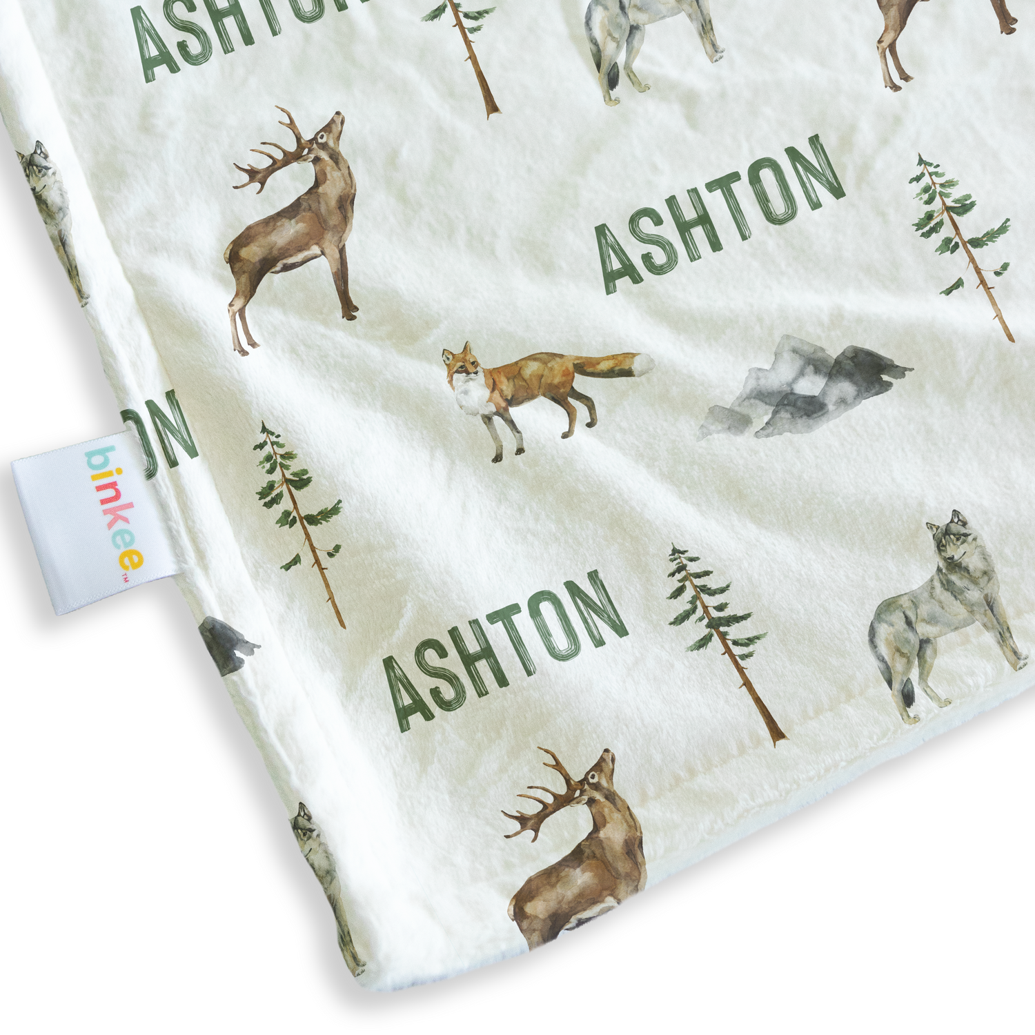 Into The Wild - Personalised Minky Blankets