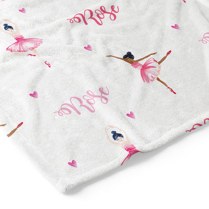 Ballerinas - Personalised Keepsake Blanket