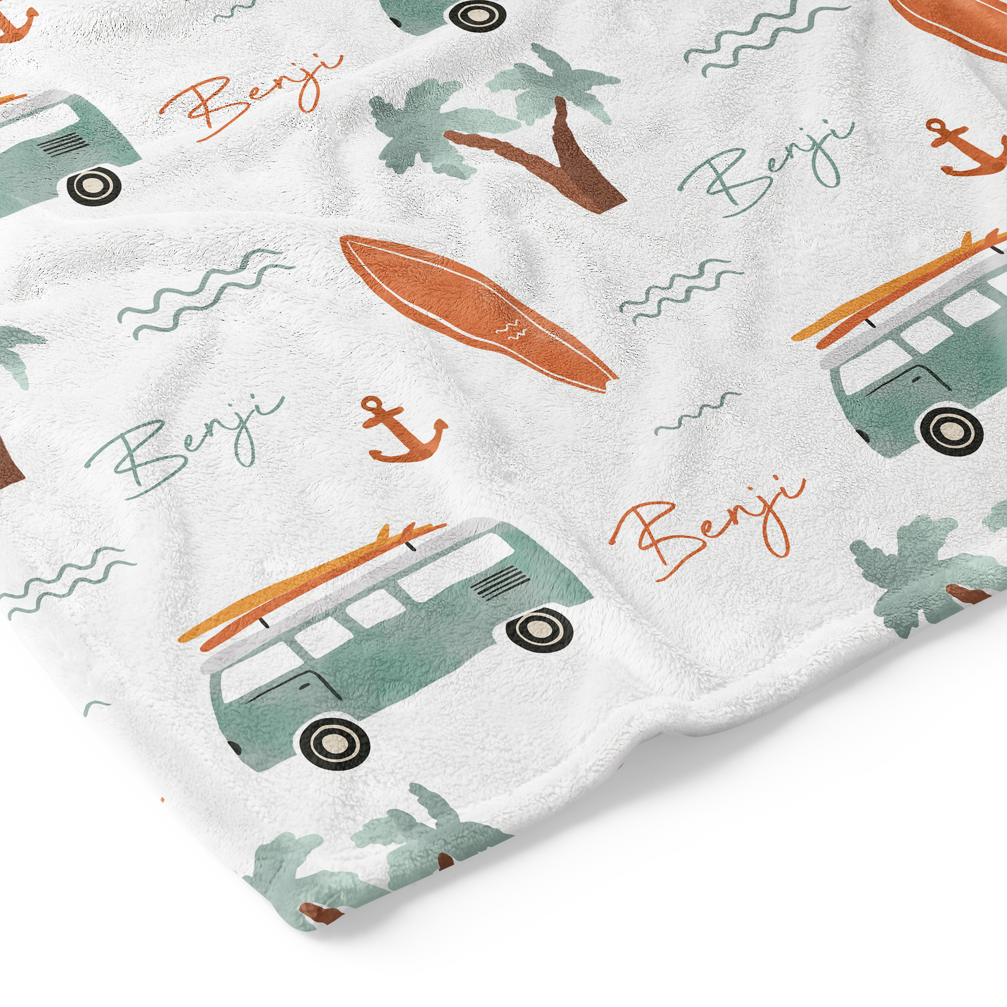 Beach Days - Personalised Keepsake Blanket