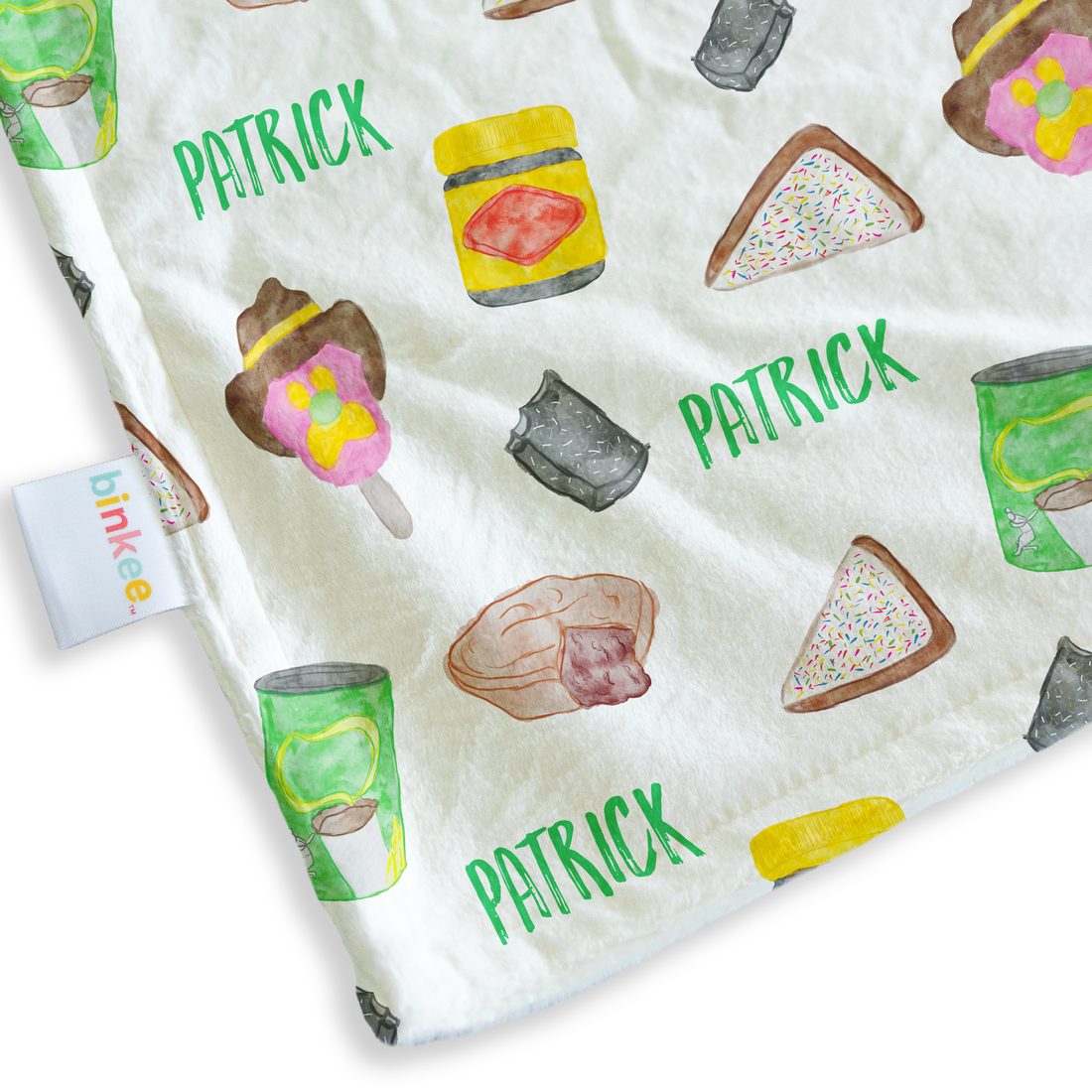 Aussie Treats - Personalised Minky Blanket