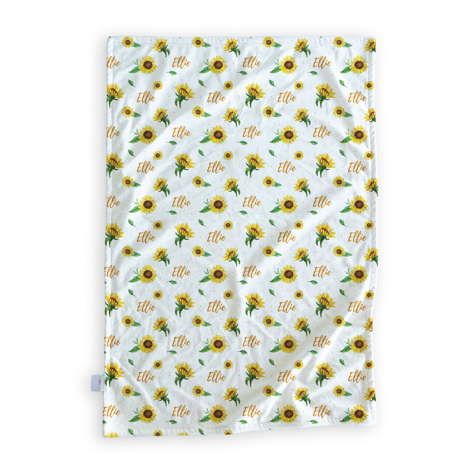 Sunflowers- Personalised Minky Blanket