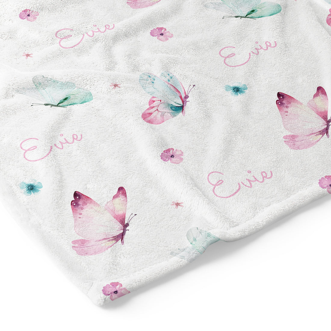 Butterflies - Personalised Keepsake Blanket