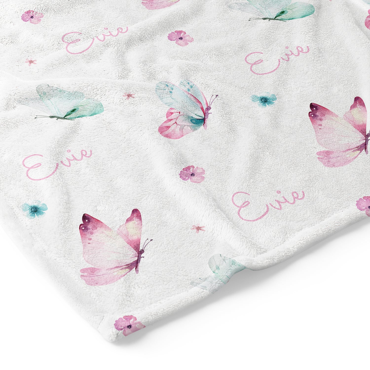 Butterflies - Personalised Keepsake Blanket