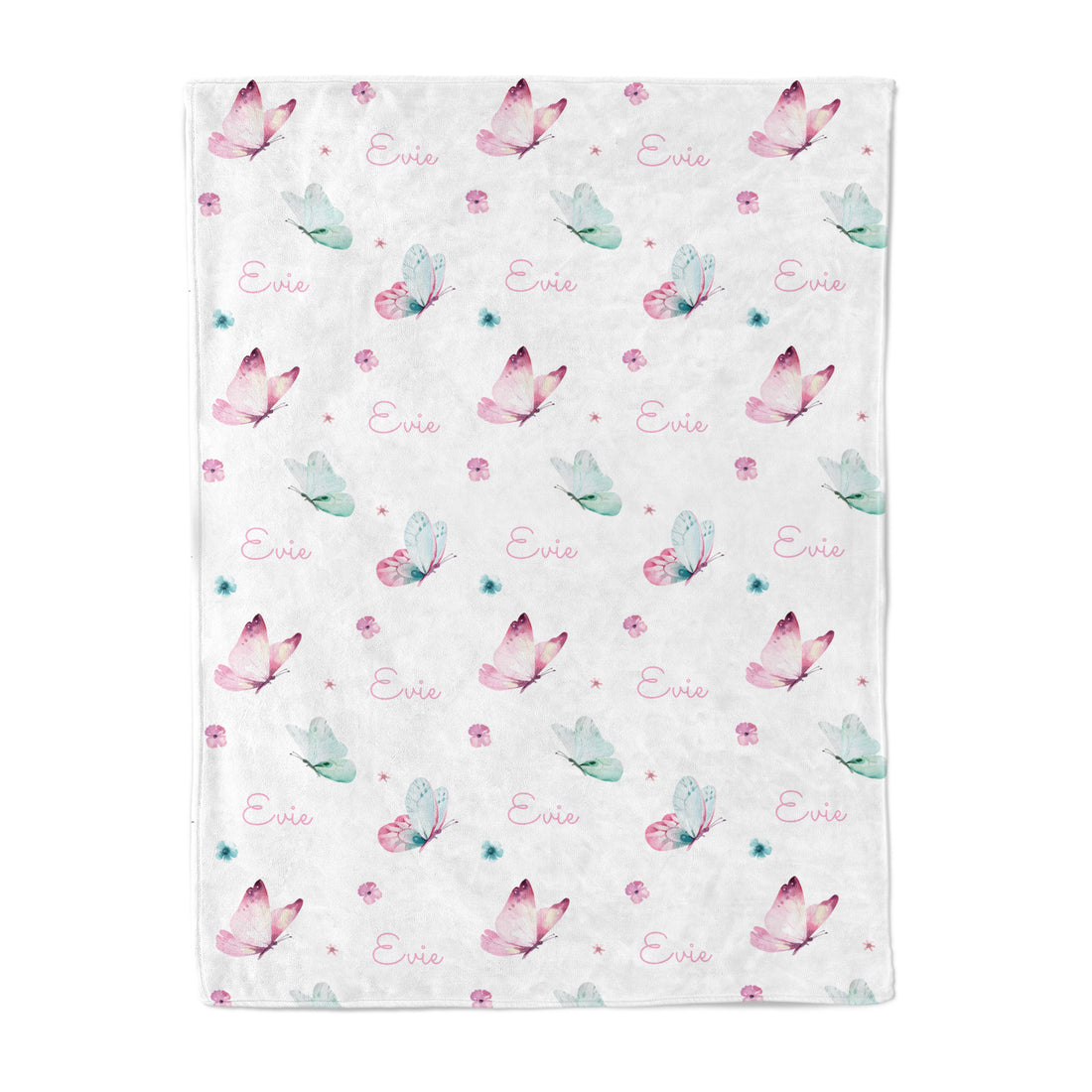 Butterflies - Personalised Keepsake Blanket